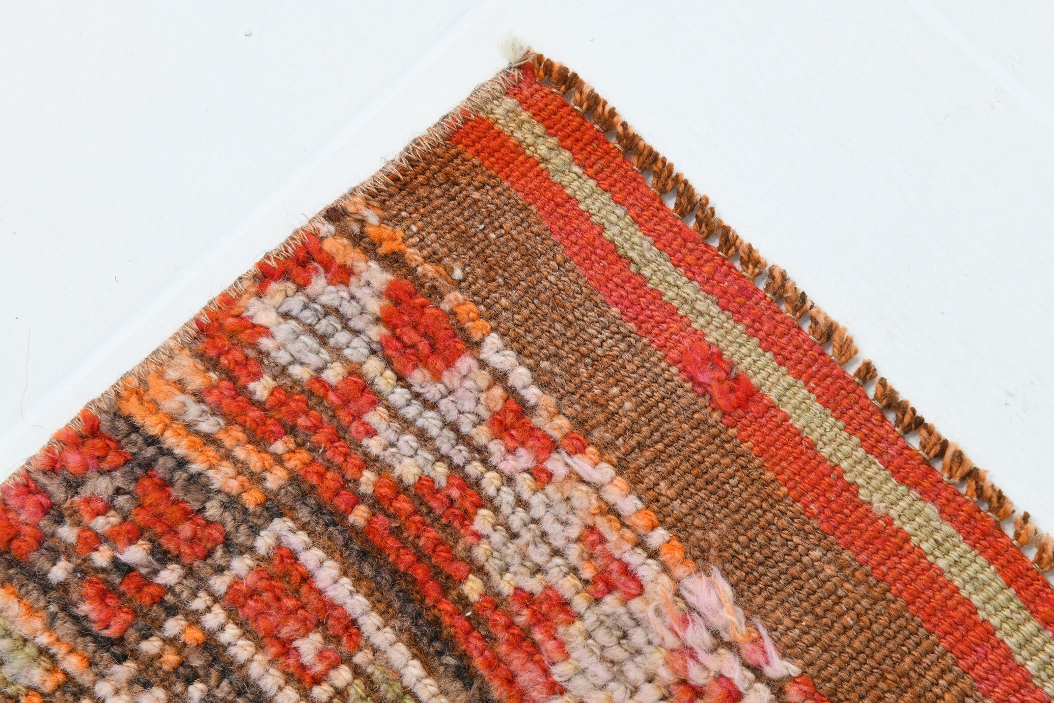 Turkish Vintage Herki Rug 2’7’’ x 11’7’’
