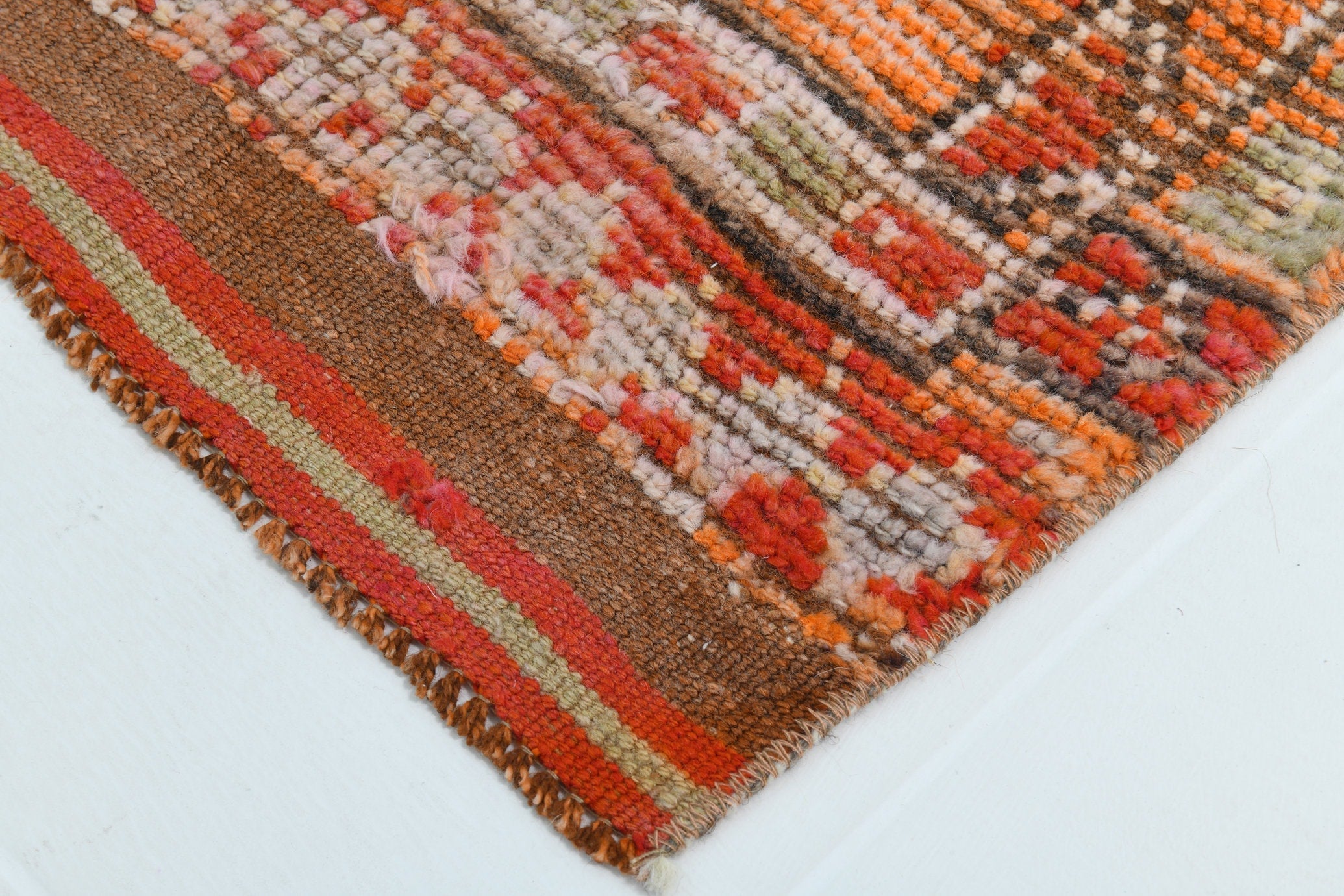 Turkish Vintage Herki Rug 2’7’’ x 11’7’’