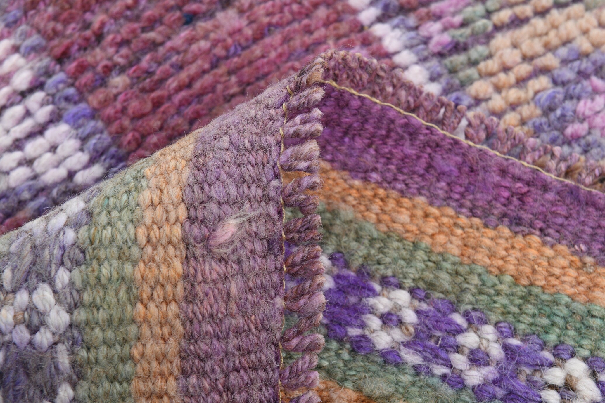 Turkish Vintage Herki Rug 2’7’ x 12’5’