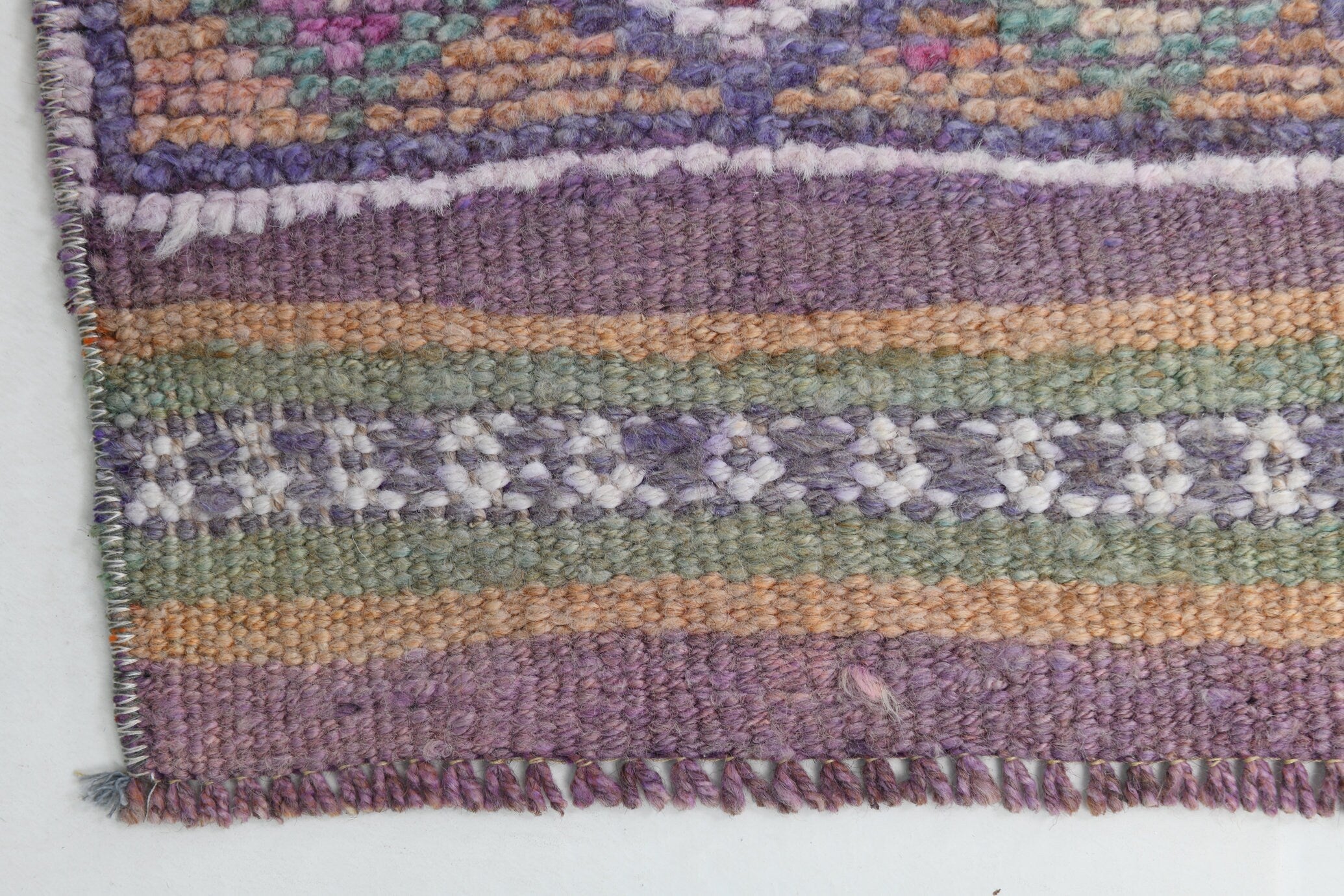 Turkish Vintage Herki Rug 2’7’ x 12’5’