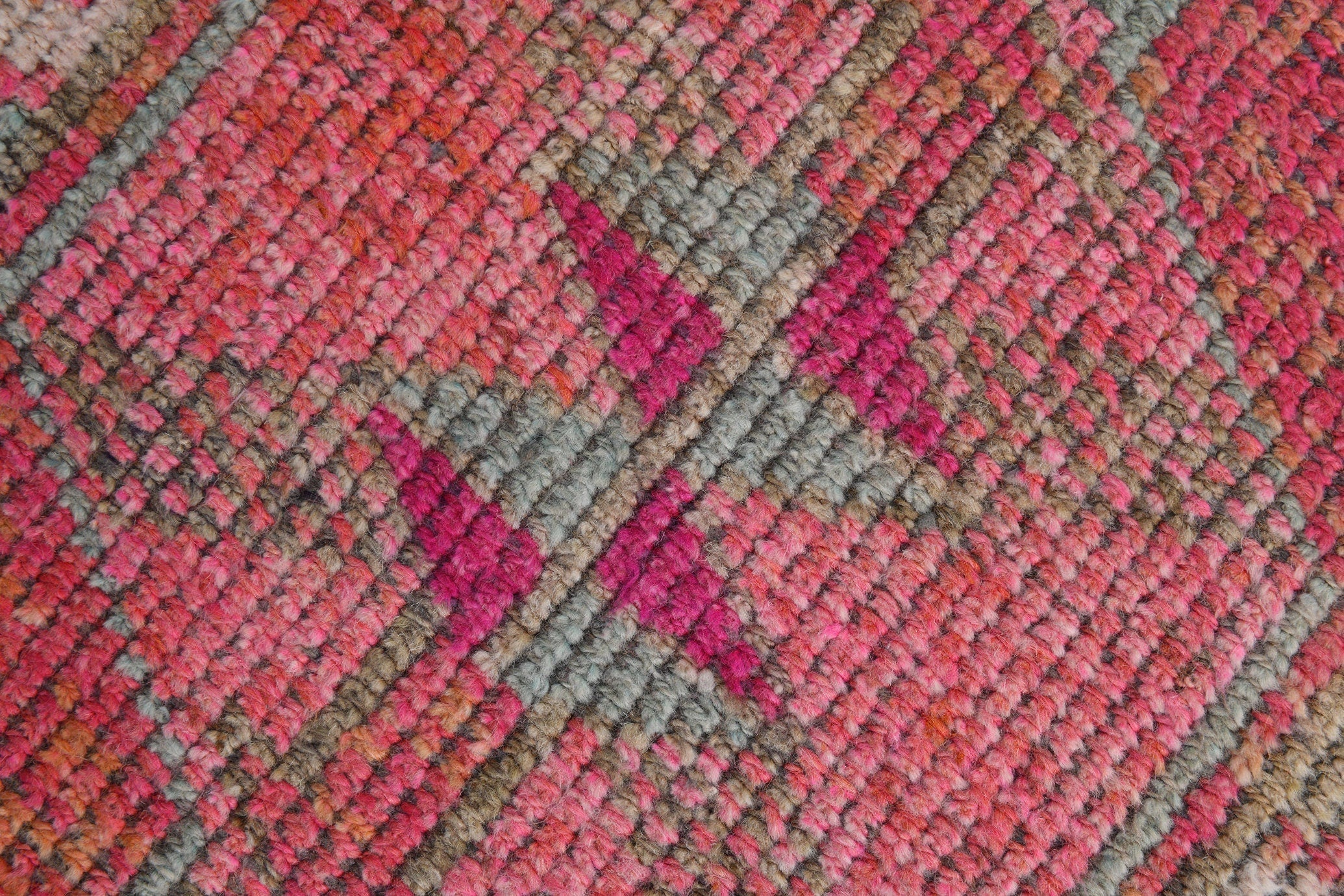 Turkish Vintage Herki Rug 2’8’’ x 11’9’’