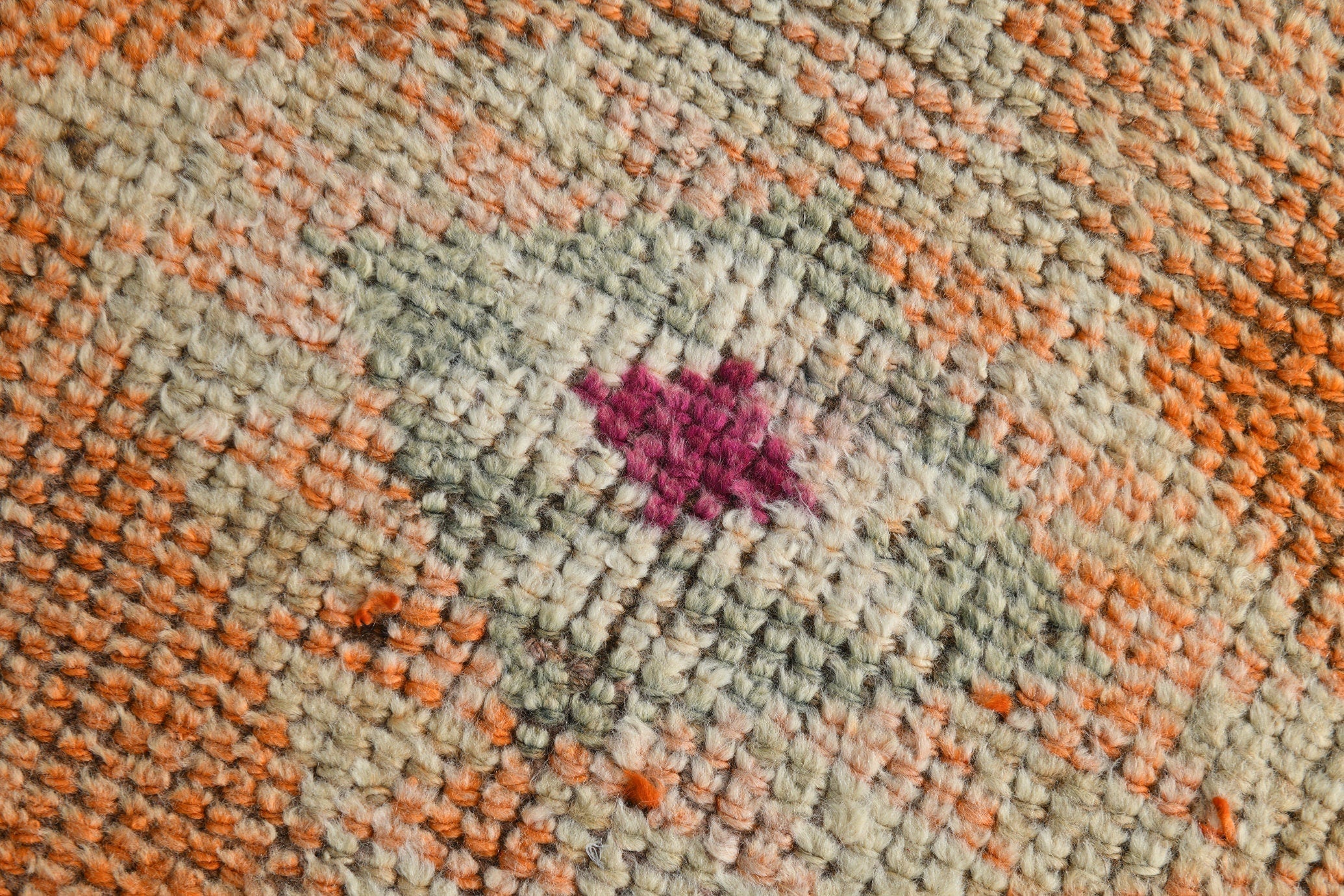 Turkish Vintage Herki Rug 2’9’ x 10’5’