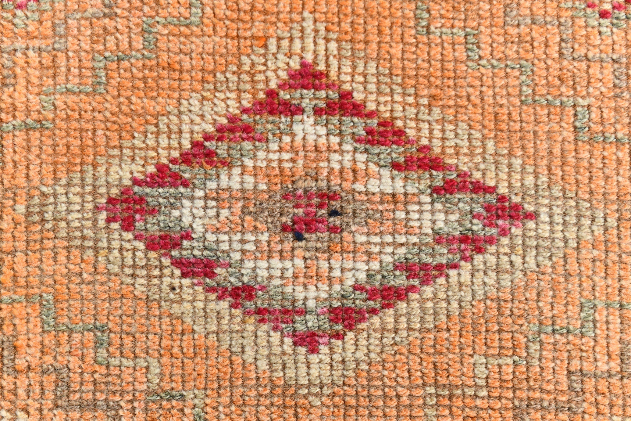 Turkish Vintage Herki Rug 2’9’ x 12’1’