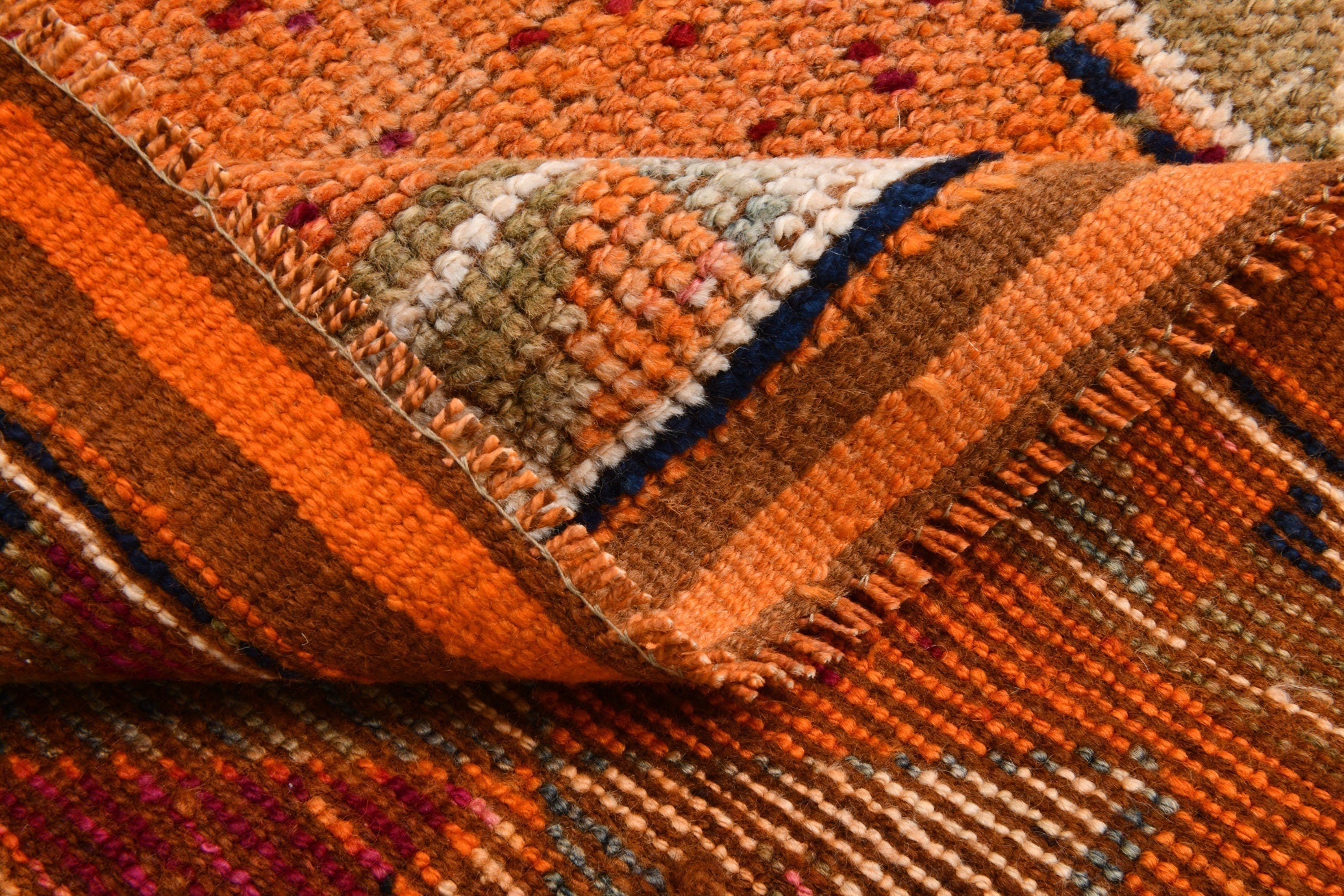 Turkish Vintage Herki Rug 2’9’ x 12’12’