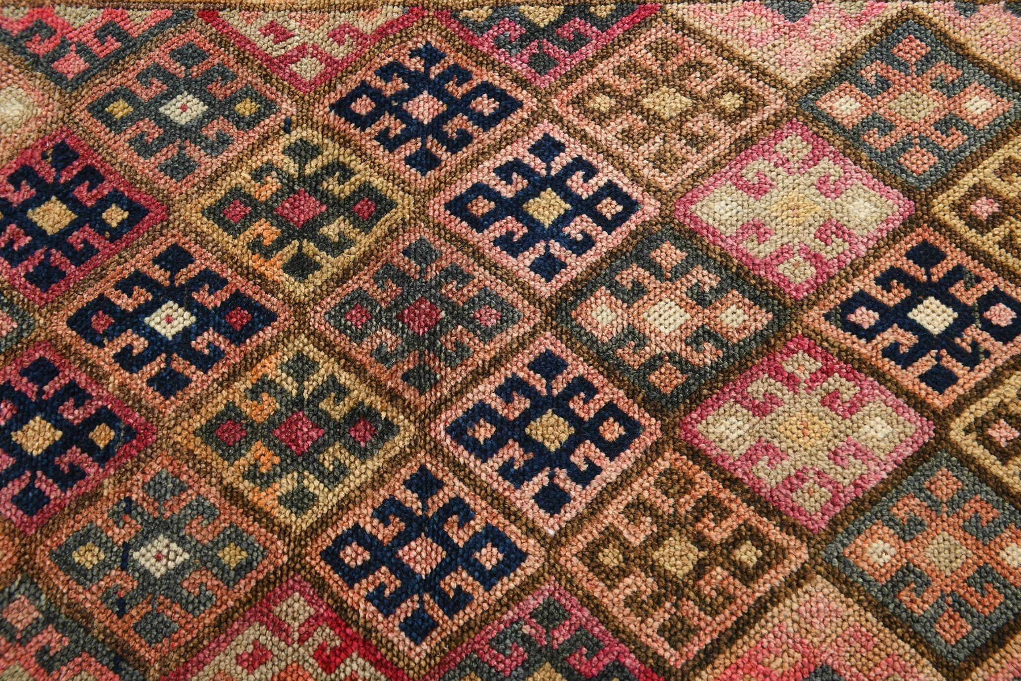 Turkish Vintage Herki Rug 2’9’ x 13’7’