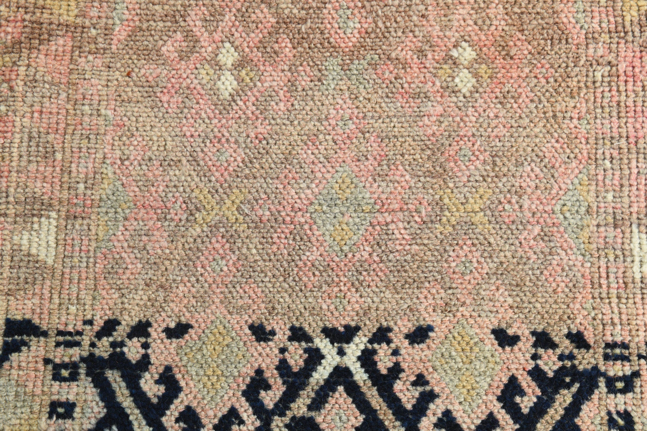 Turkish Vintage Herki Rug 3’0’ x 13’3’