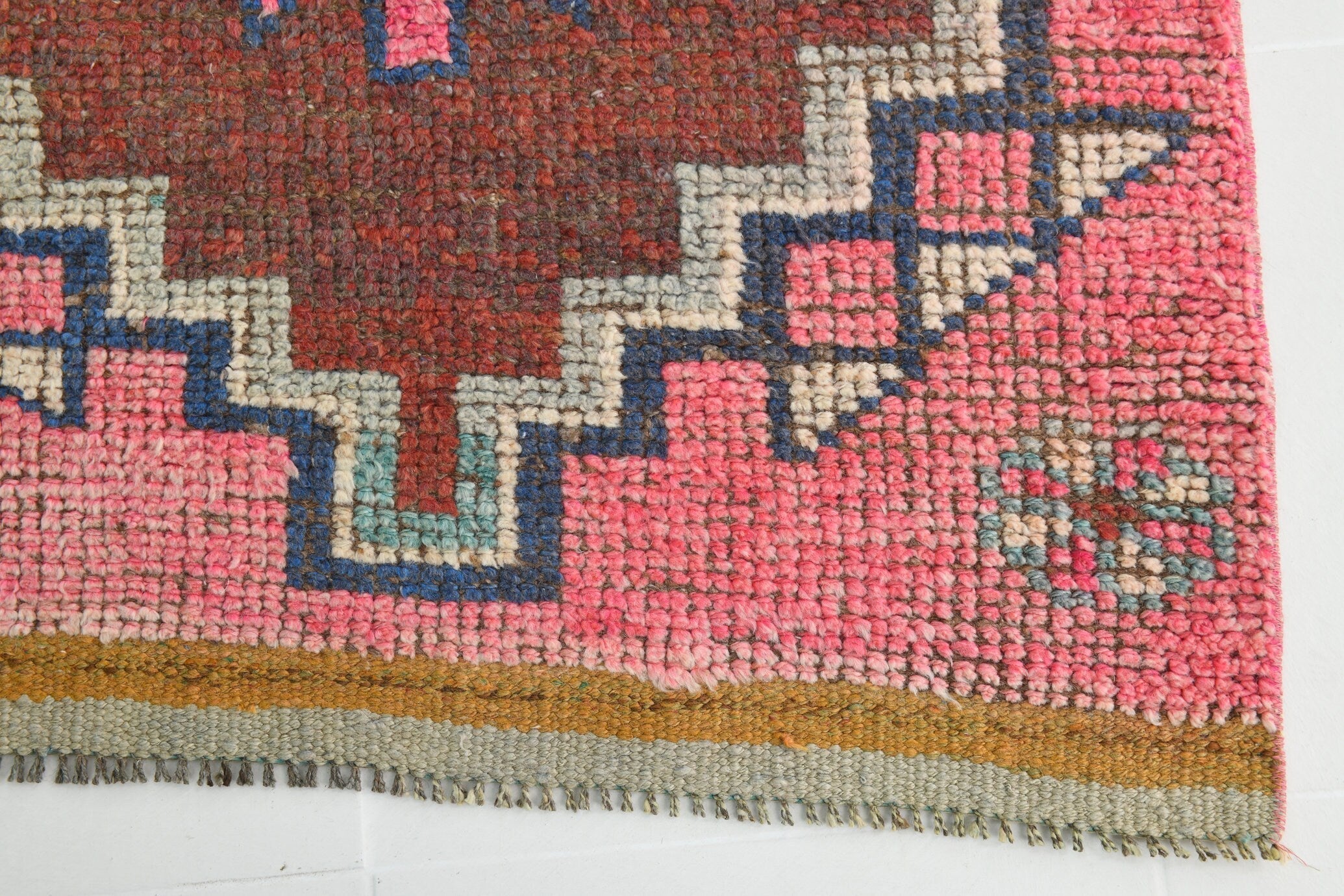 Turkish Vintage Herki Rug 3’1’’ x 10’2’’