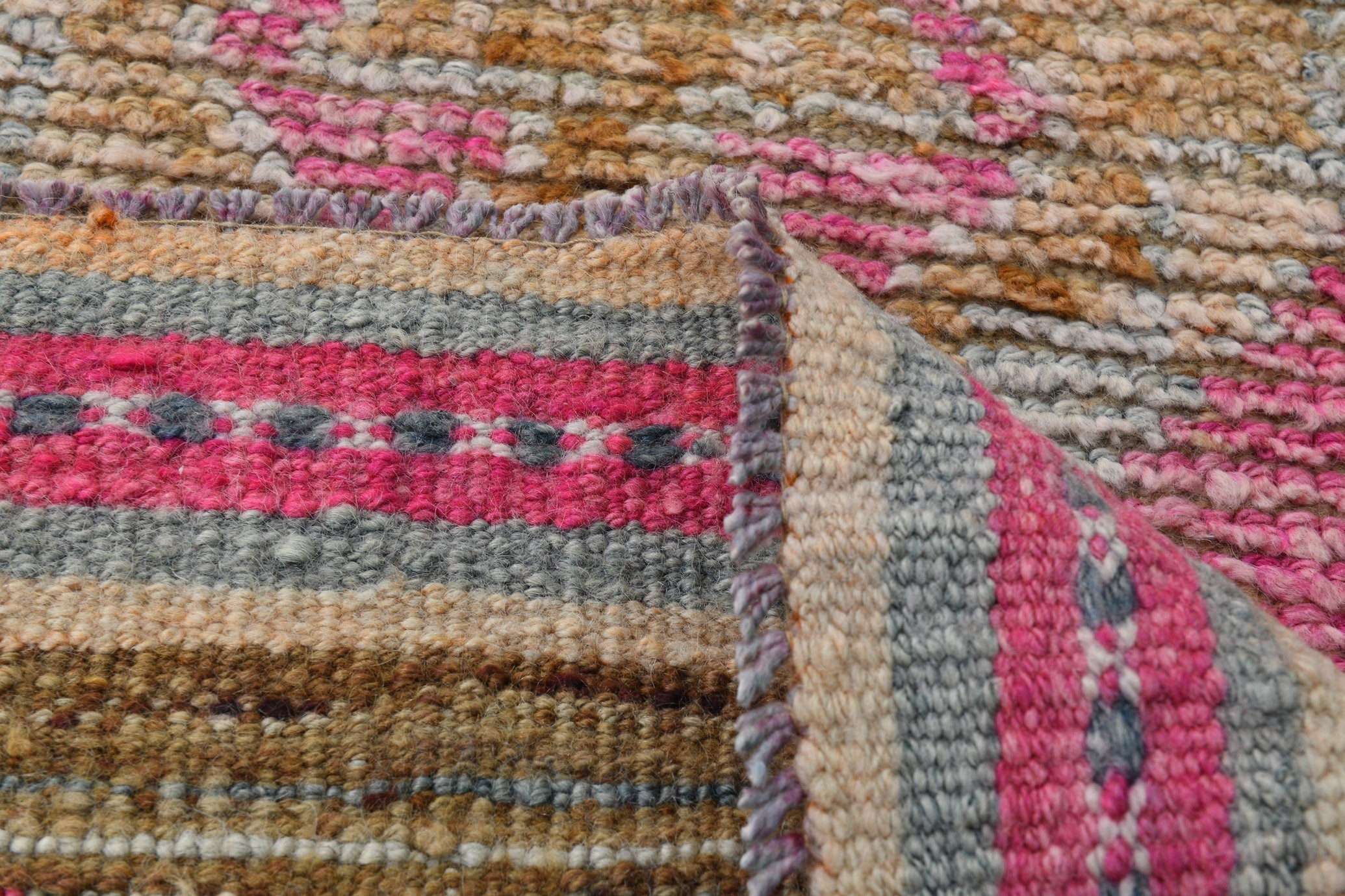 Turkish Vintage Herki Rug 3’1’’ x 11’5’’