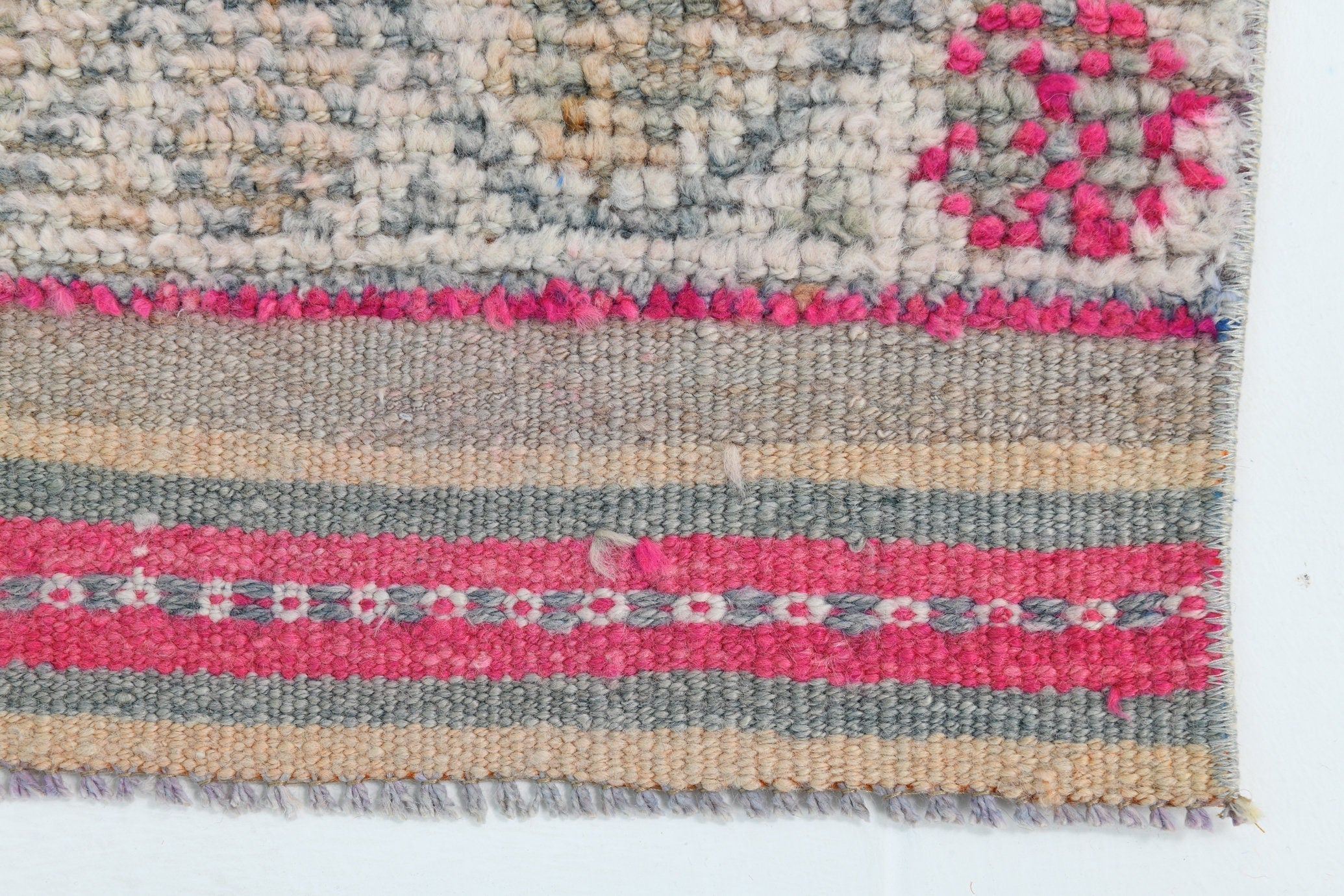 Turkish Vintage Herki Rug 3’1’’ x 11’5’’