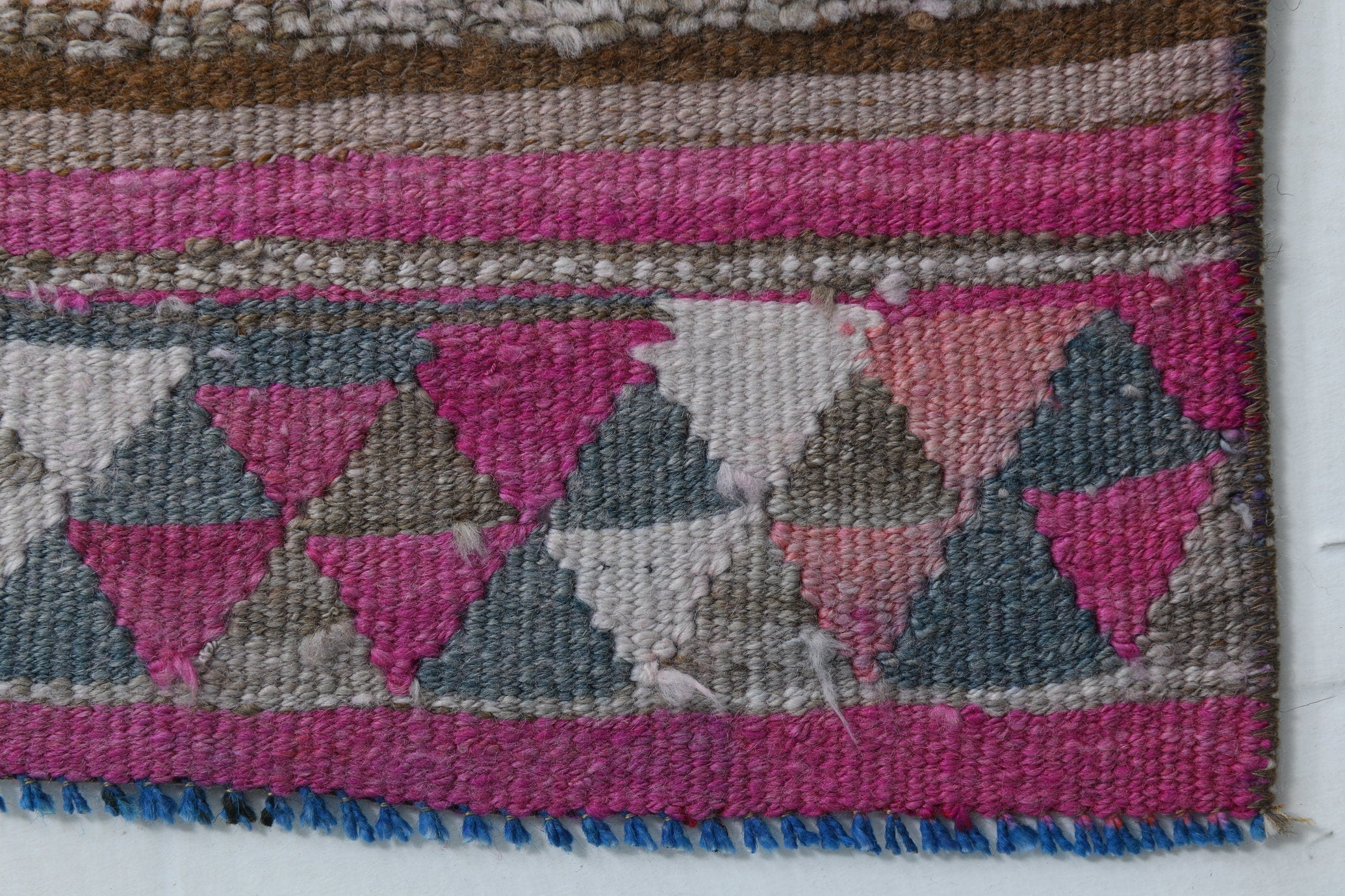 Turkish Vintage Herki Rug 3’1’’ x 11’9’’