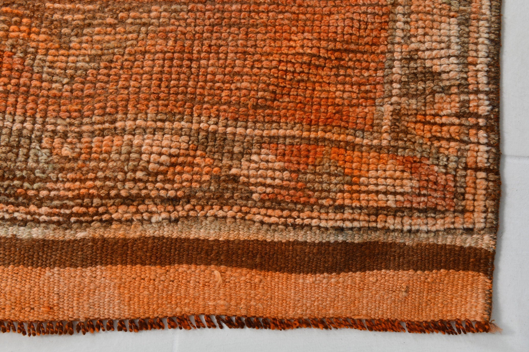 Turkish Vintage Herki Rug 3’1’ x 12’8’