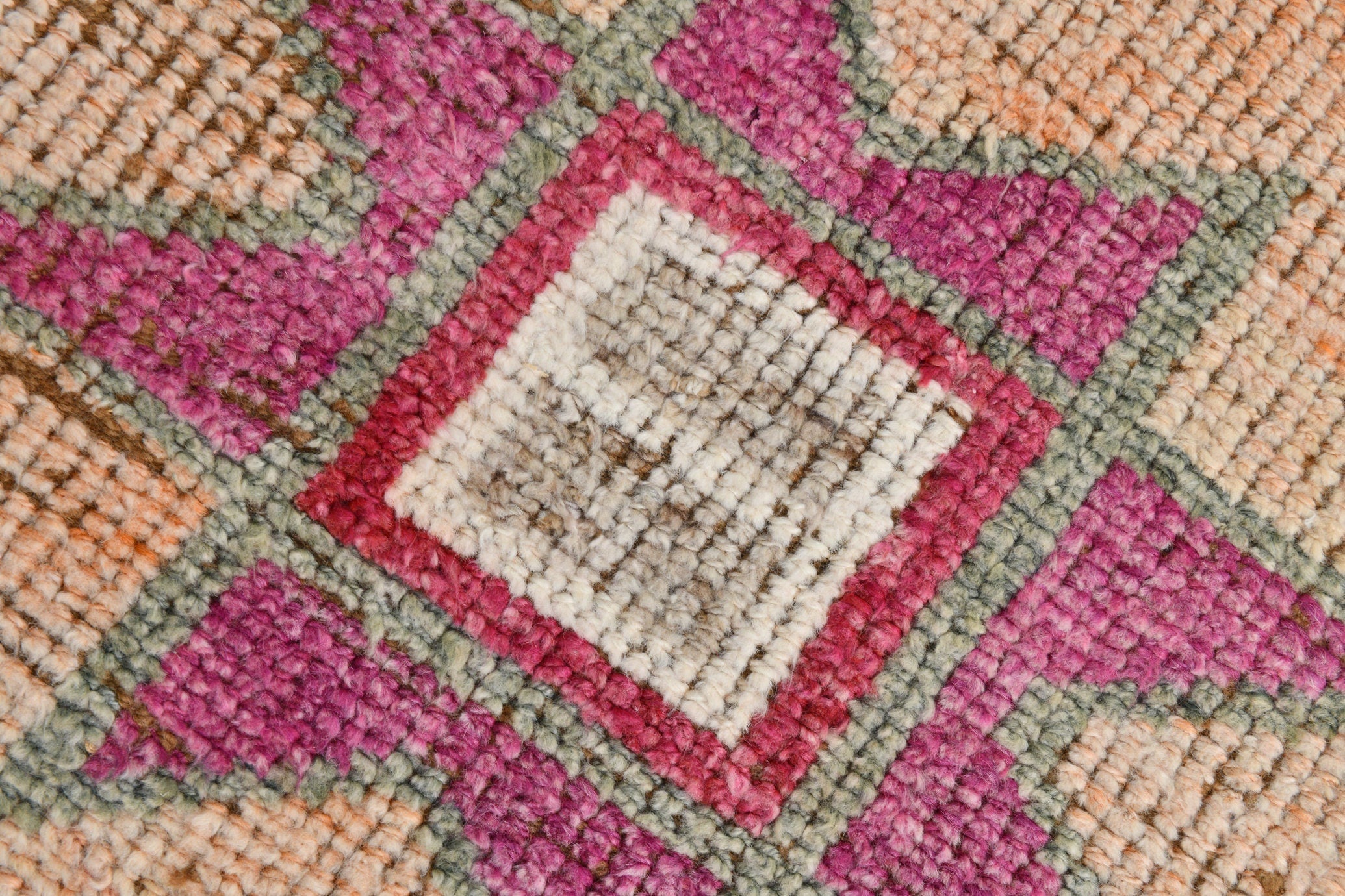 Turkish Vintage Herki Rug 3’2’’ x 10’11’’