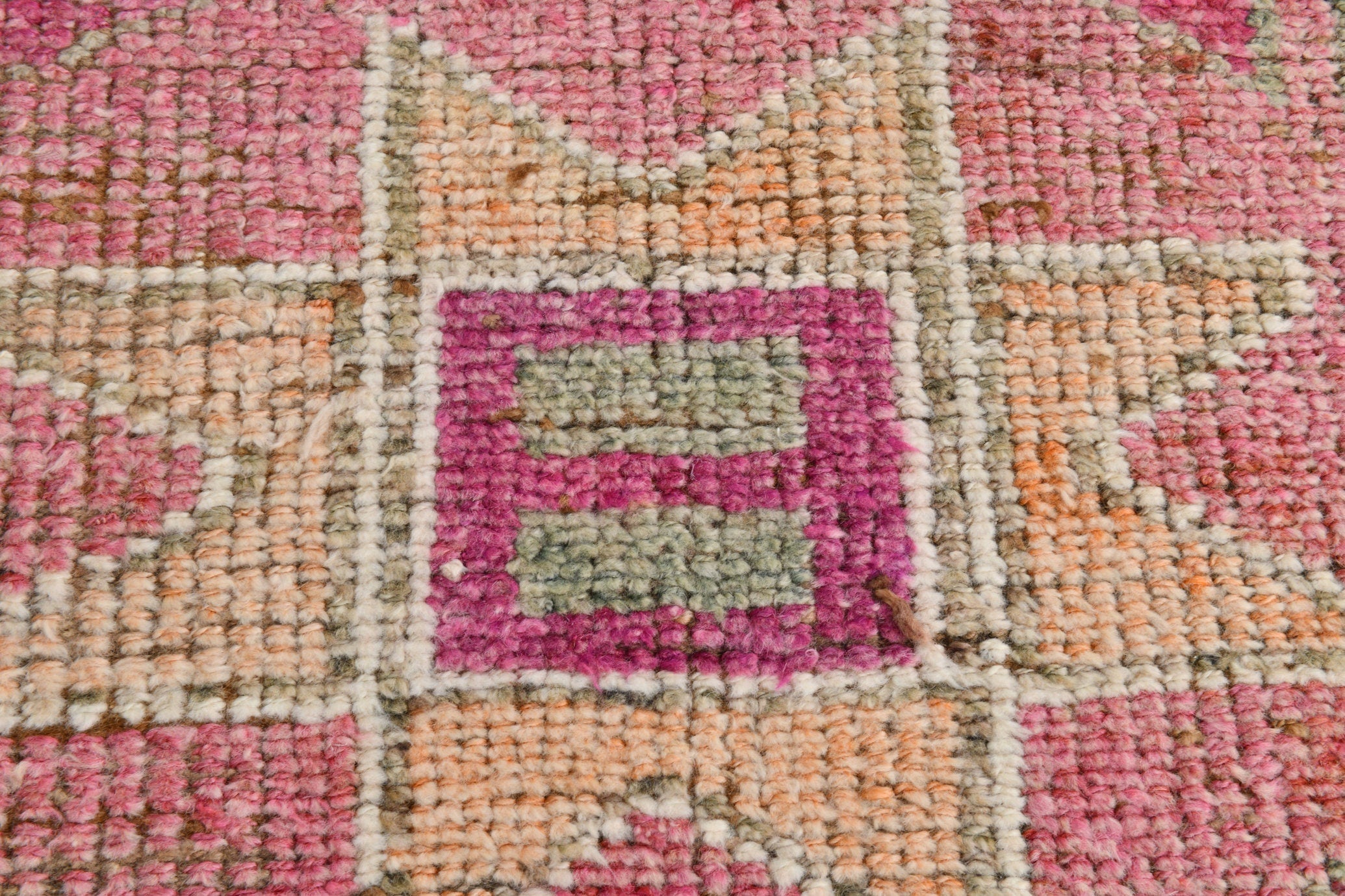 Turkish Vintage Herki Rug 3’2’’ x 10’11’’