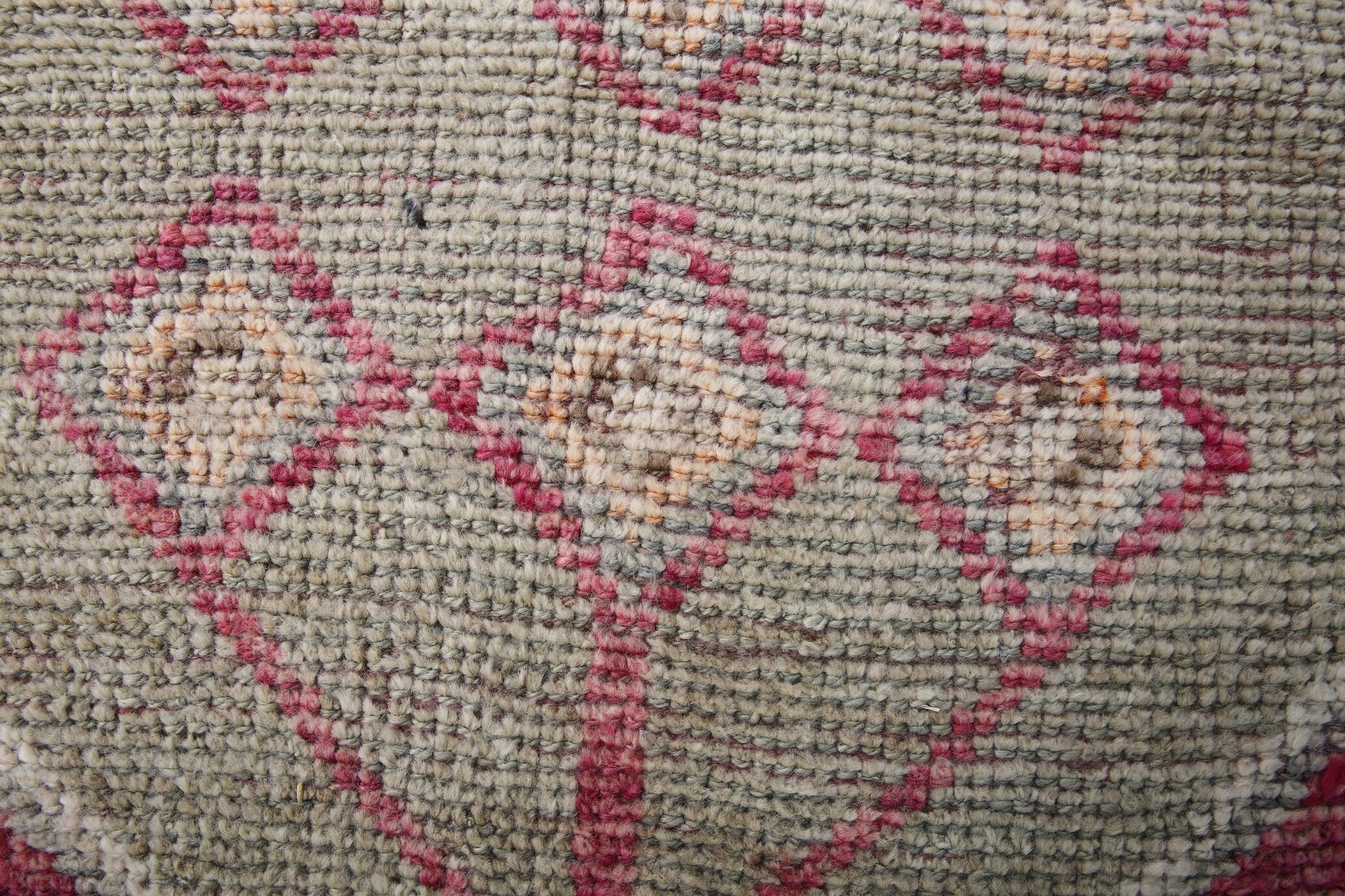 Turkish Vintage Herki Rug 3’2’ x 10’4’