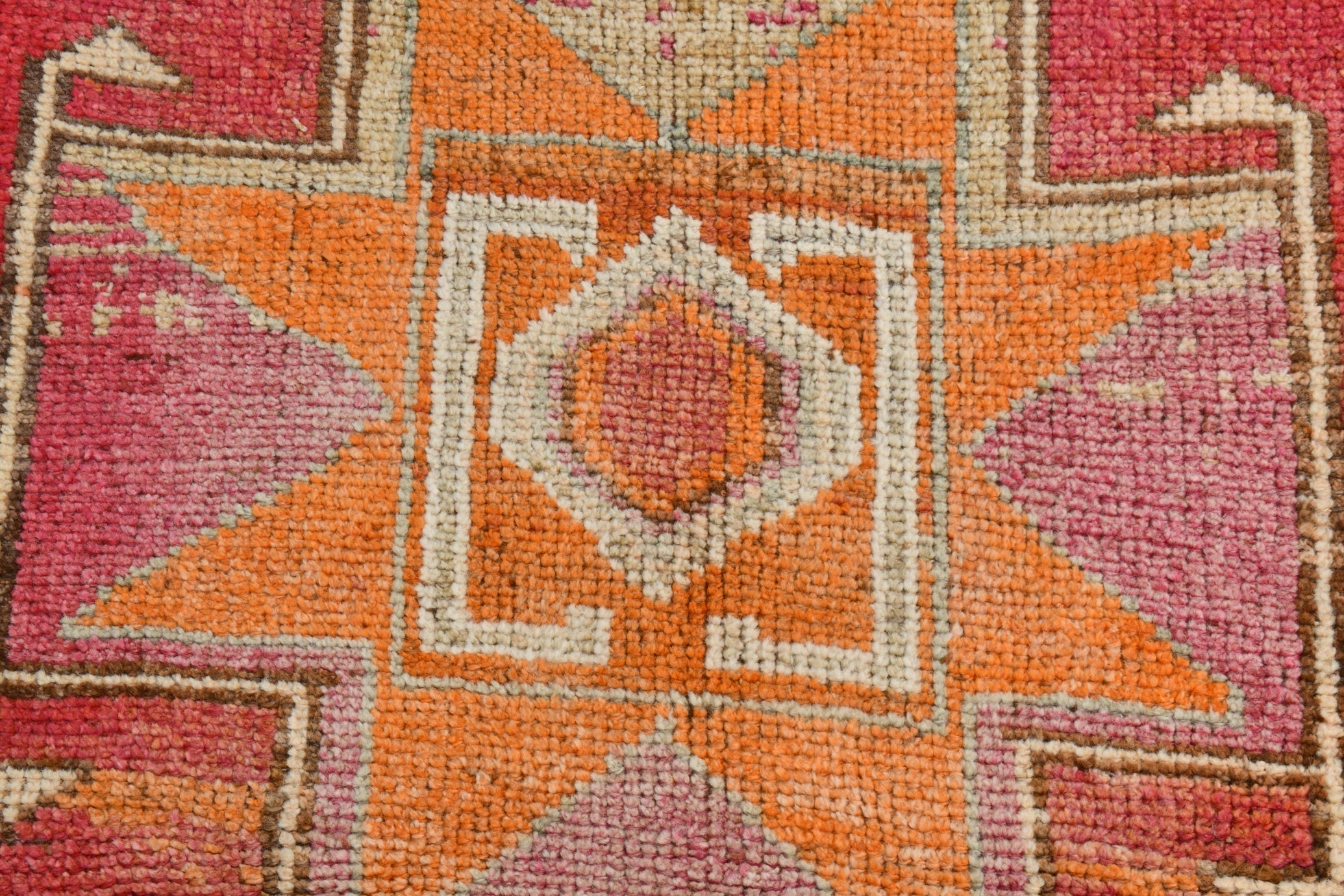 Turkish Vintage Herki Rug 3’2’ x 11’10’