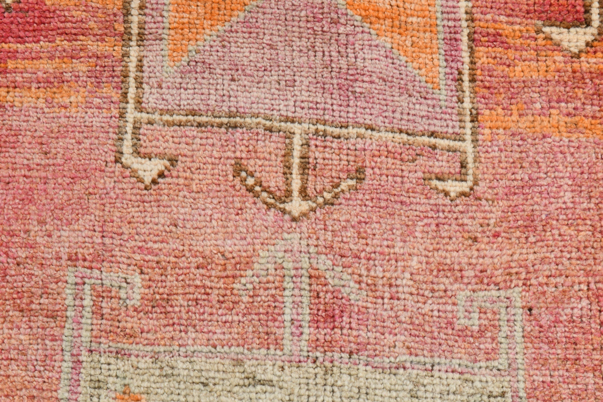 Turkish Vintage Herki Rug 3’2’ x 11’10’