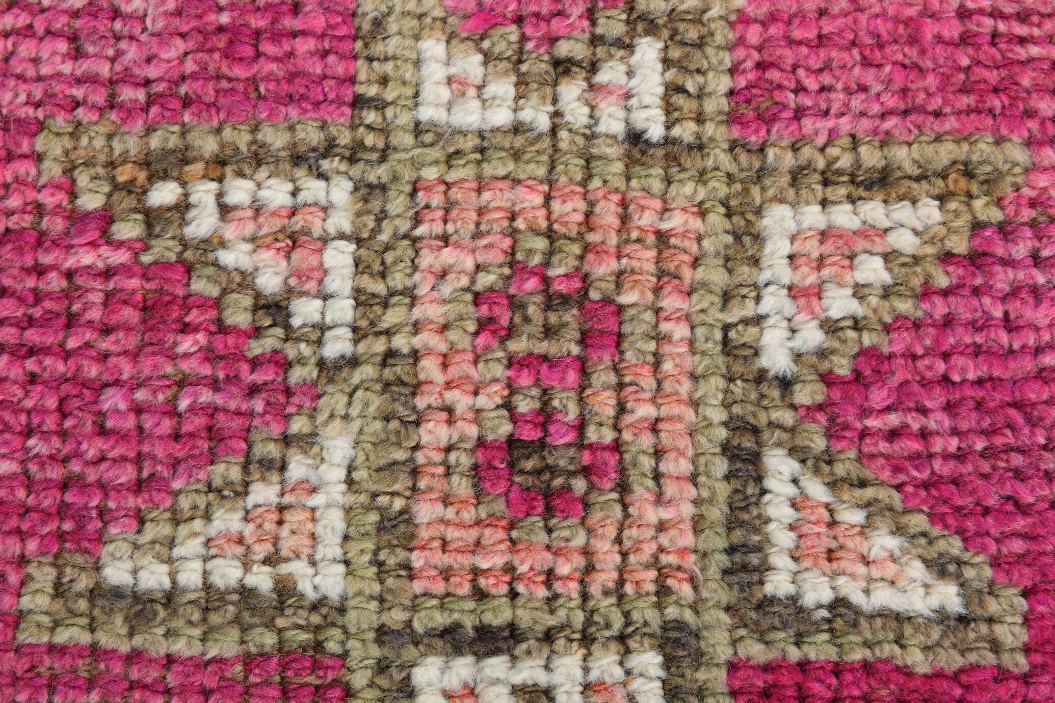 Turkish Vintage Herki Rug 3’3’ x 10’7’