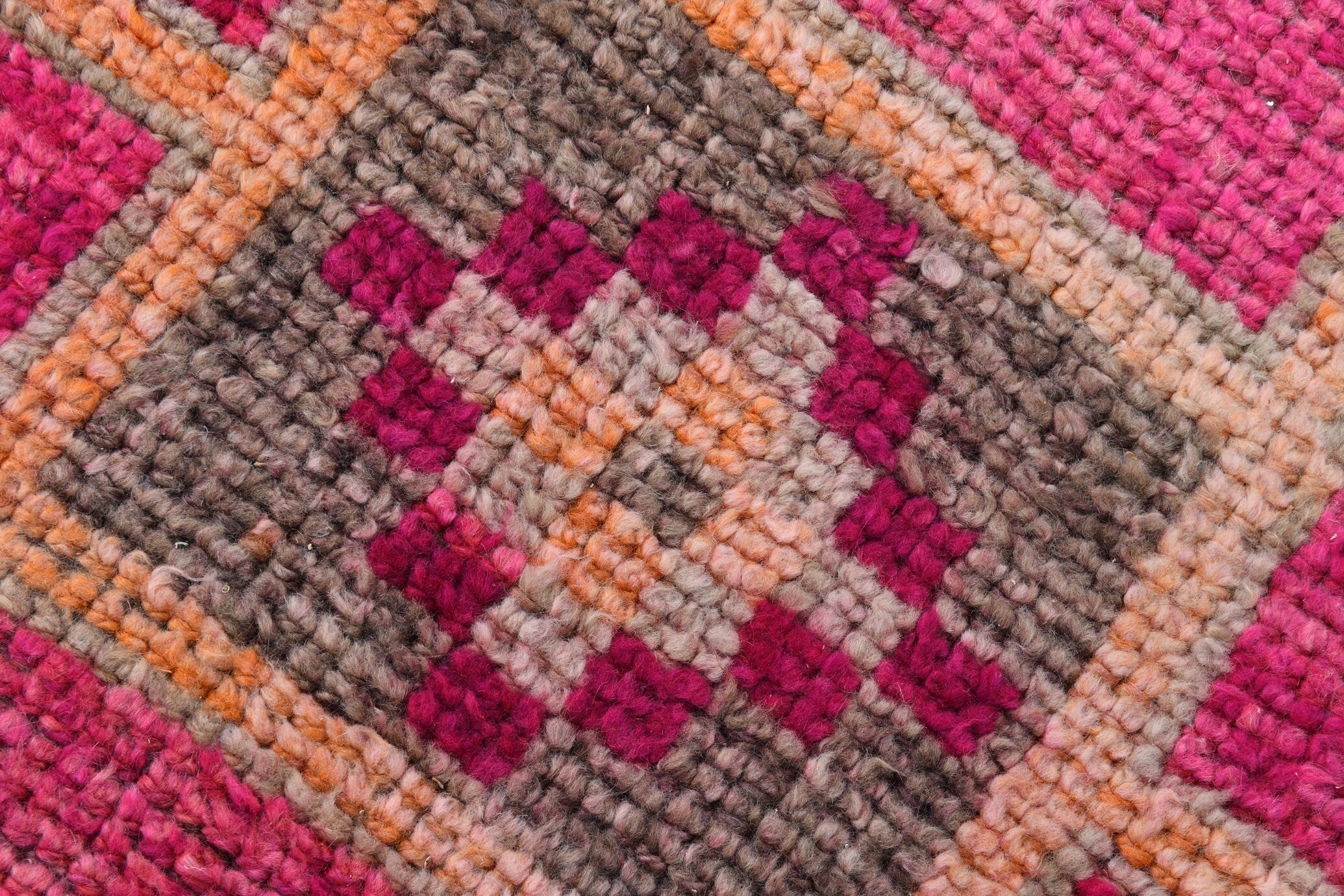 Turkish Vintage Herki Rug 3’4’’ x 10’7’’