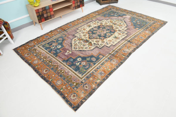 Turkish Vintage Kars Rug 10’2’’ x 5’9’’