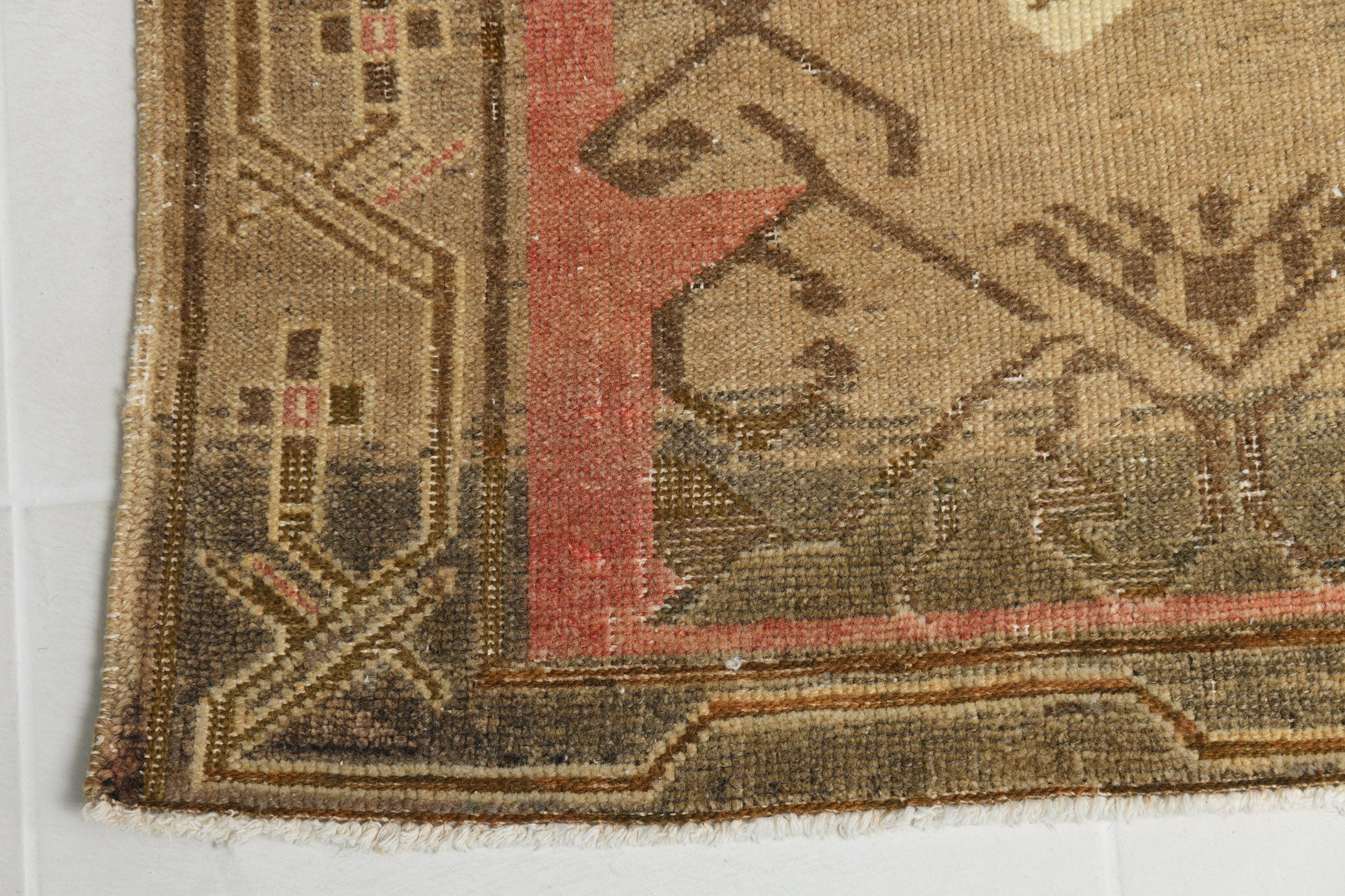Turkish Vintage Kars Rug 10’4’’ x 13’5’’