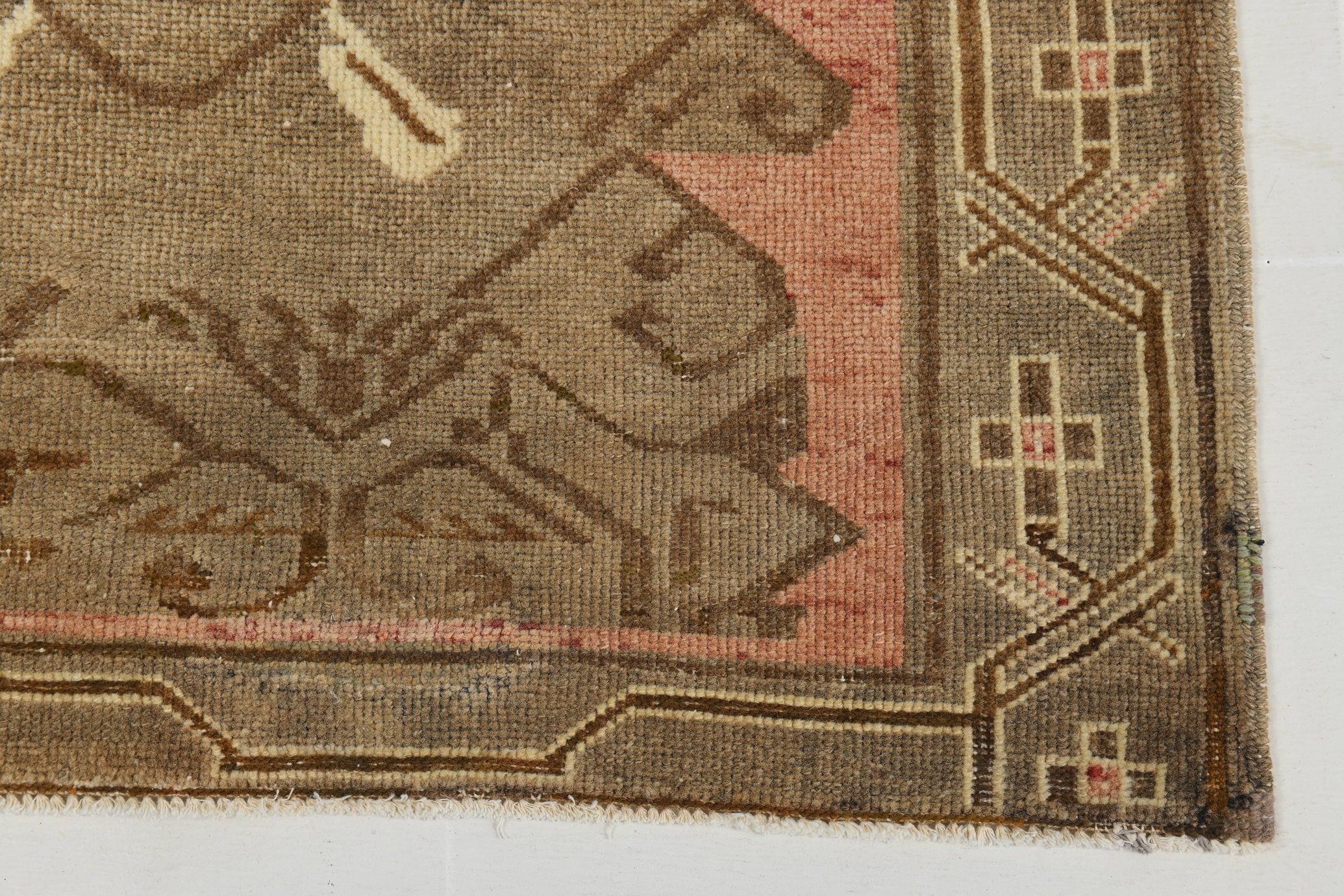 Turkish Vintage Kars Rug 10’4’’ x 13’5’’