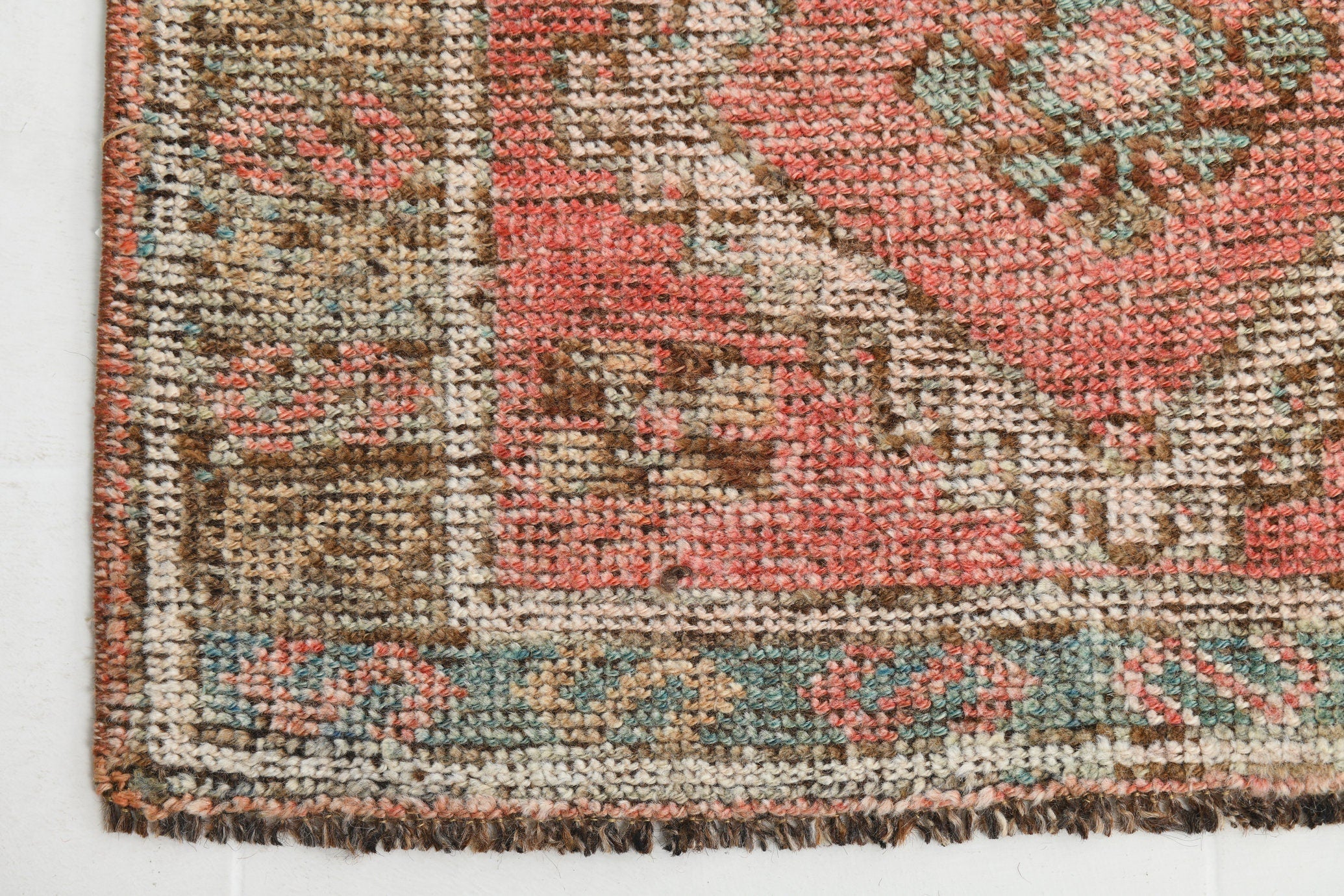 Turkish Vintage Kars Rug 10’8’ x 4’10’