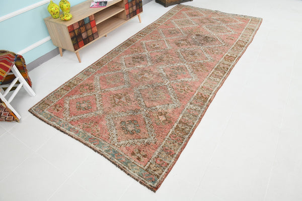 Turkish Vintage Kars Rug 10’8’ x 4’10’