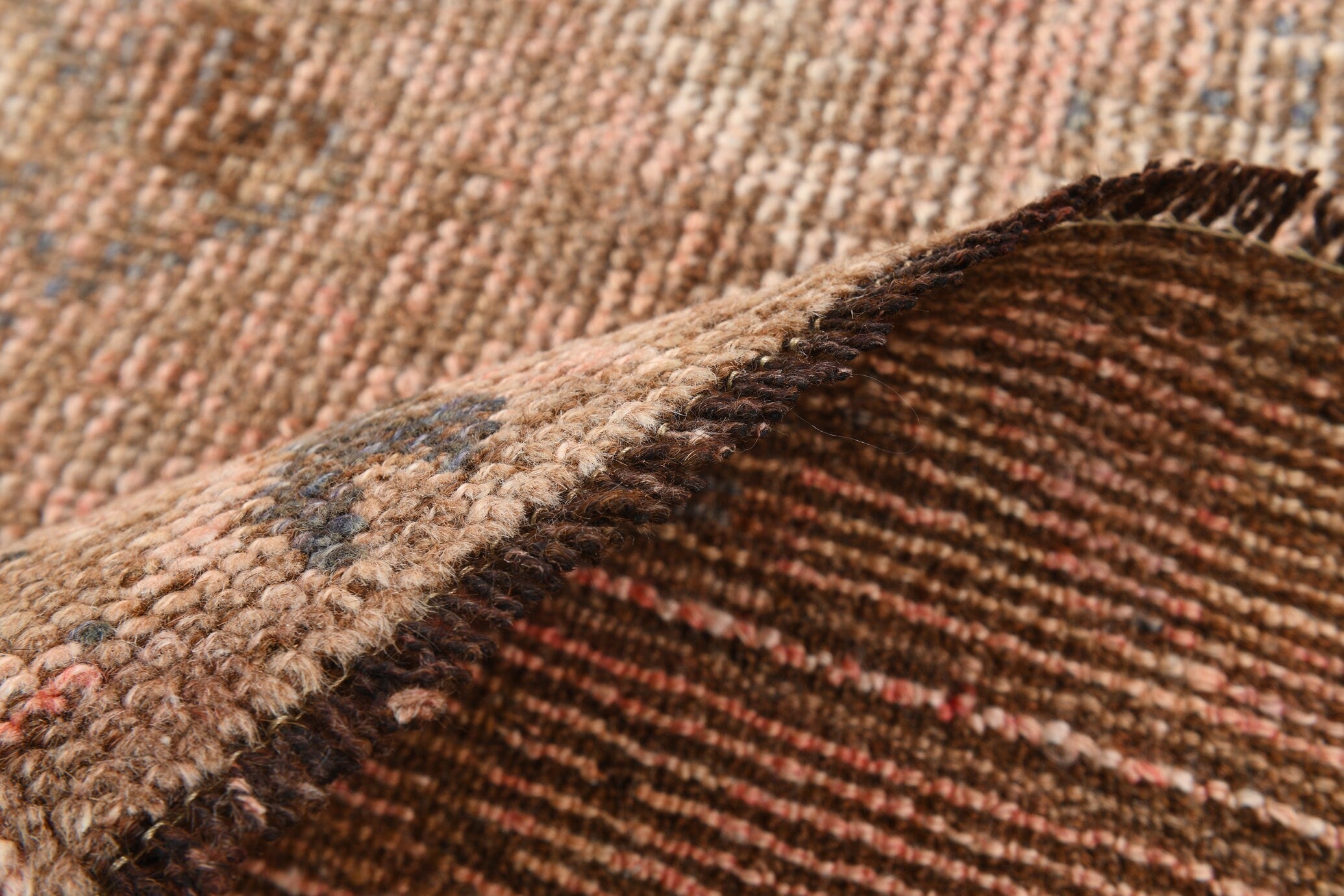 Turkish Vintage Kars Rug 10’8’ x 5’1’