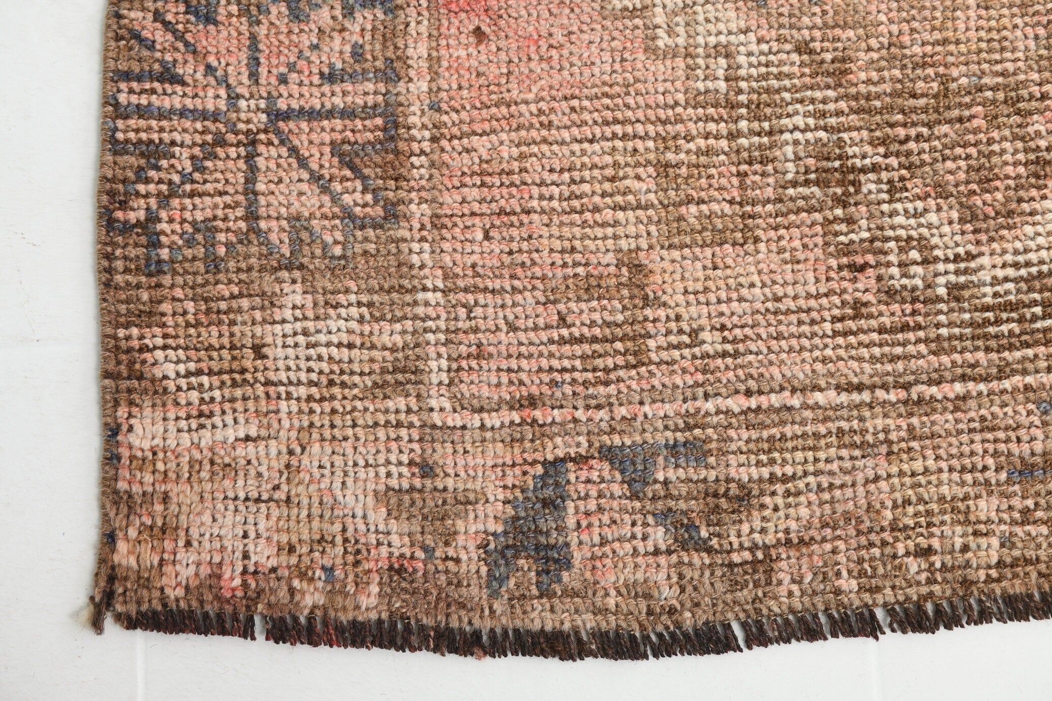 Turkish Vintage Kars Rug 10’8’ x 5’1’
