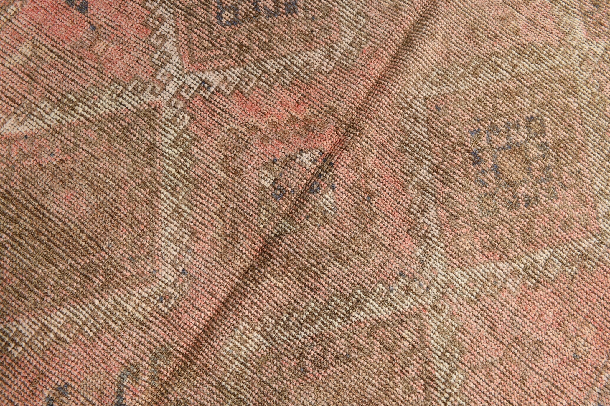 Turkish Vintage Kars Rug 10’8’ x 5’1’
