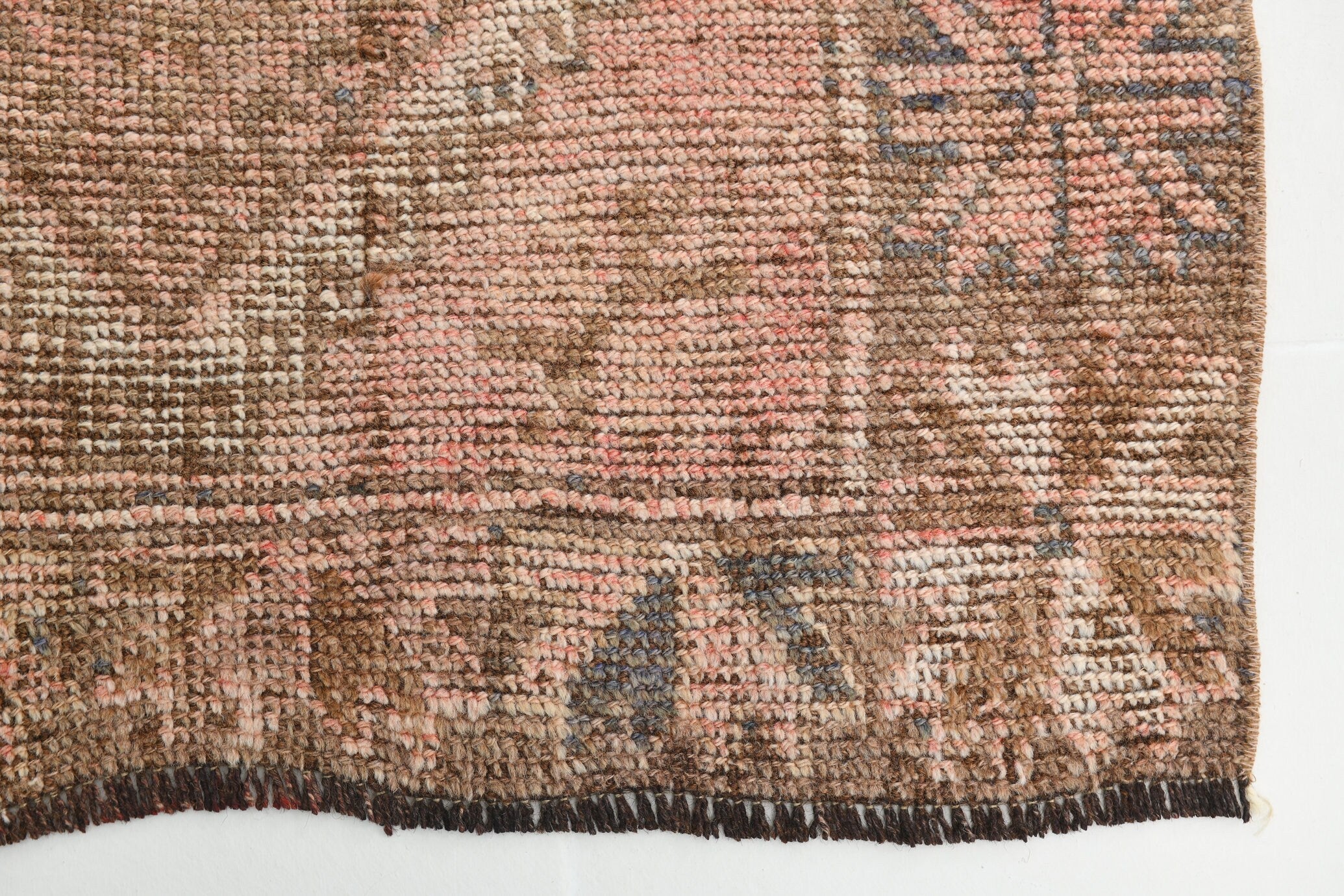 Turkish Vintage Kars Rug 10’8’ x 5’1’