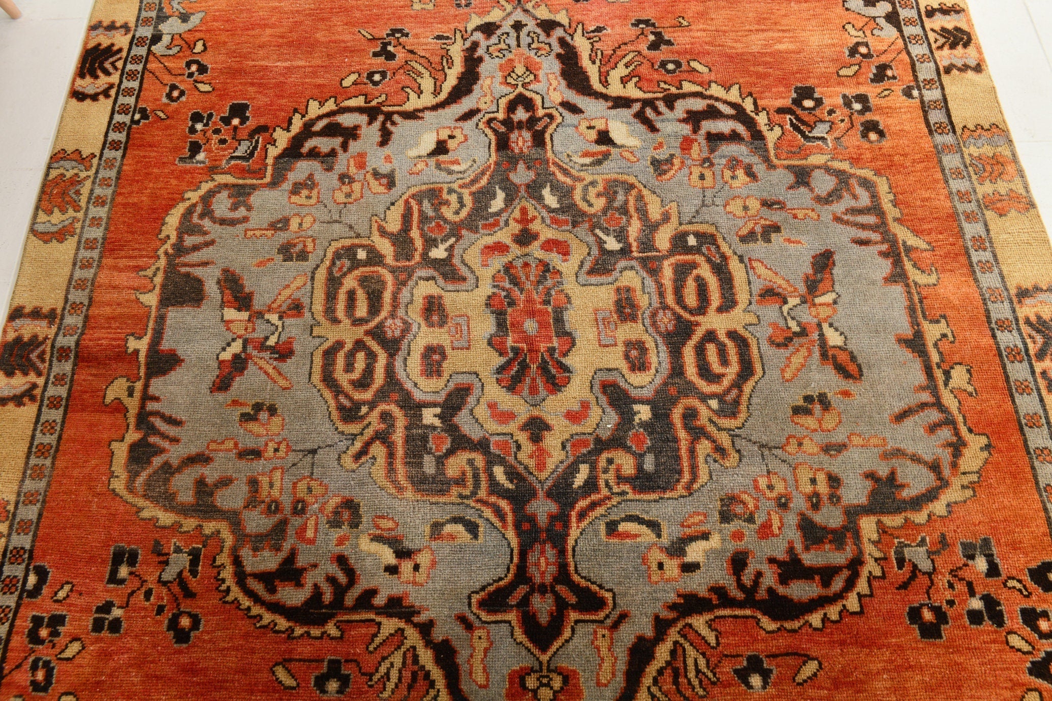 Turkish Vintage Kars Rug 10’8’’ x 6’3’’
