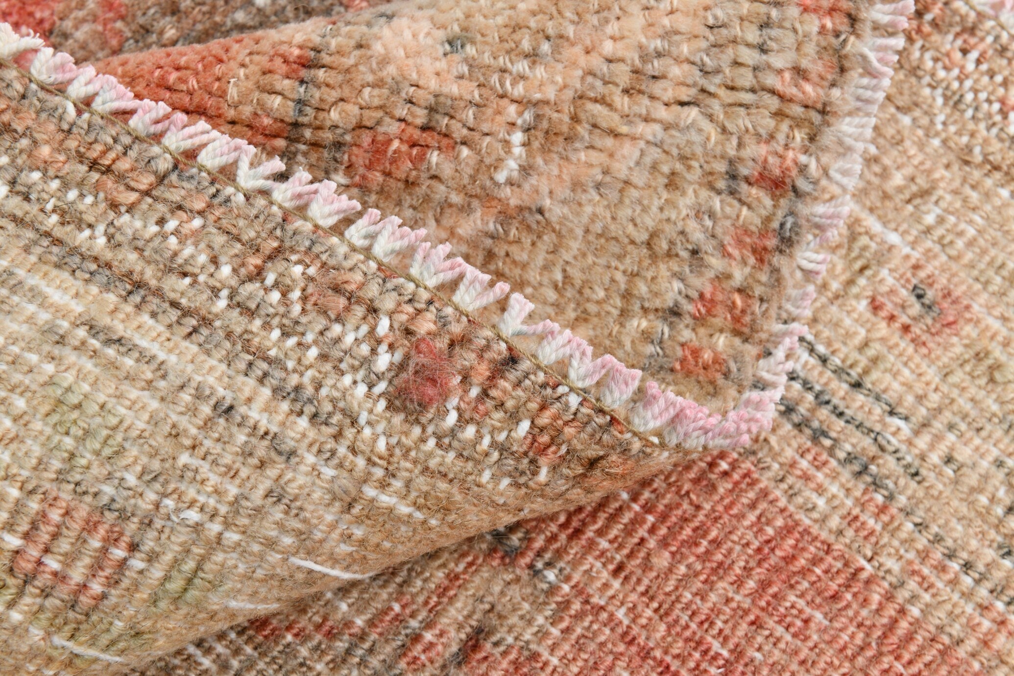 Turkish Vintage Kars Rug 11’10’ x 5’8’