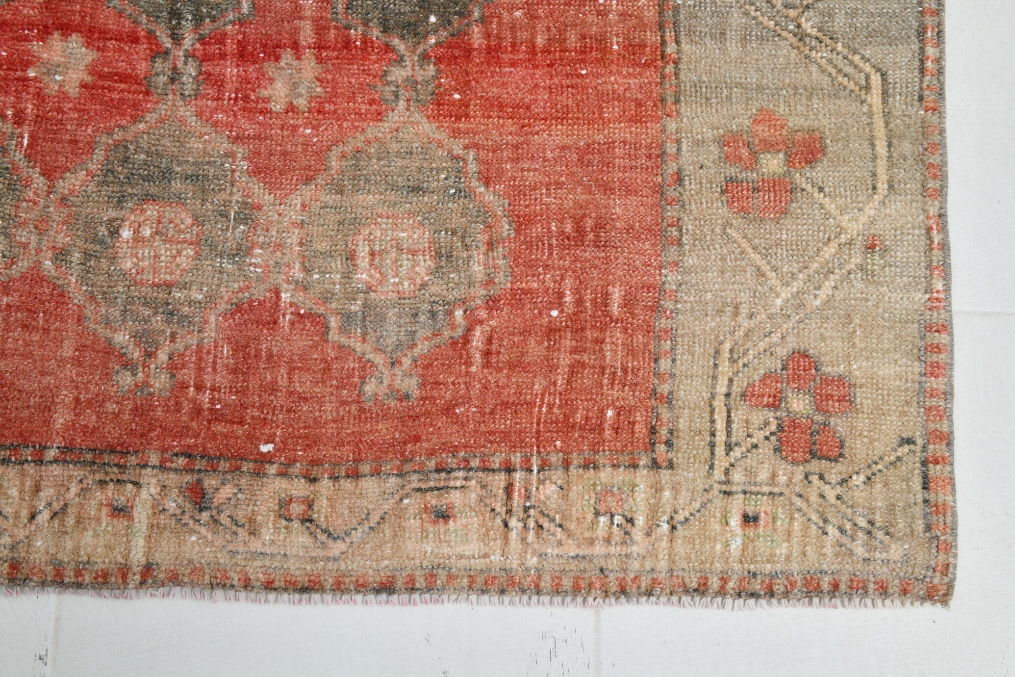 Turkish Vintage Kars Rug 11’10’ x 5’8’