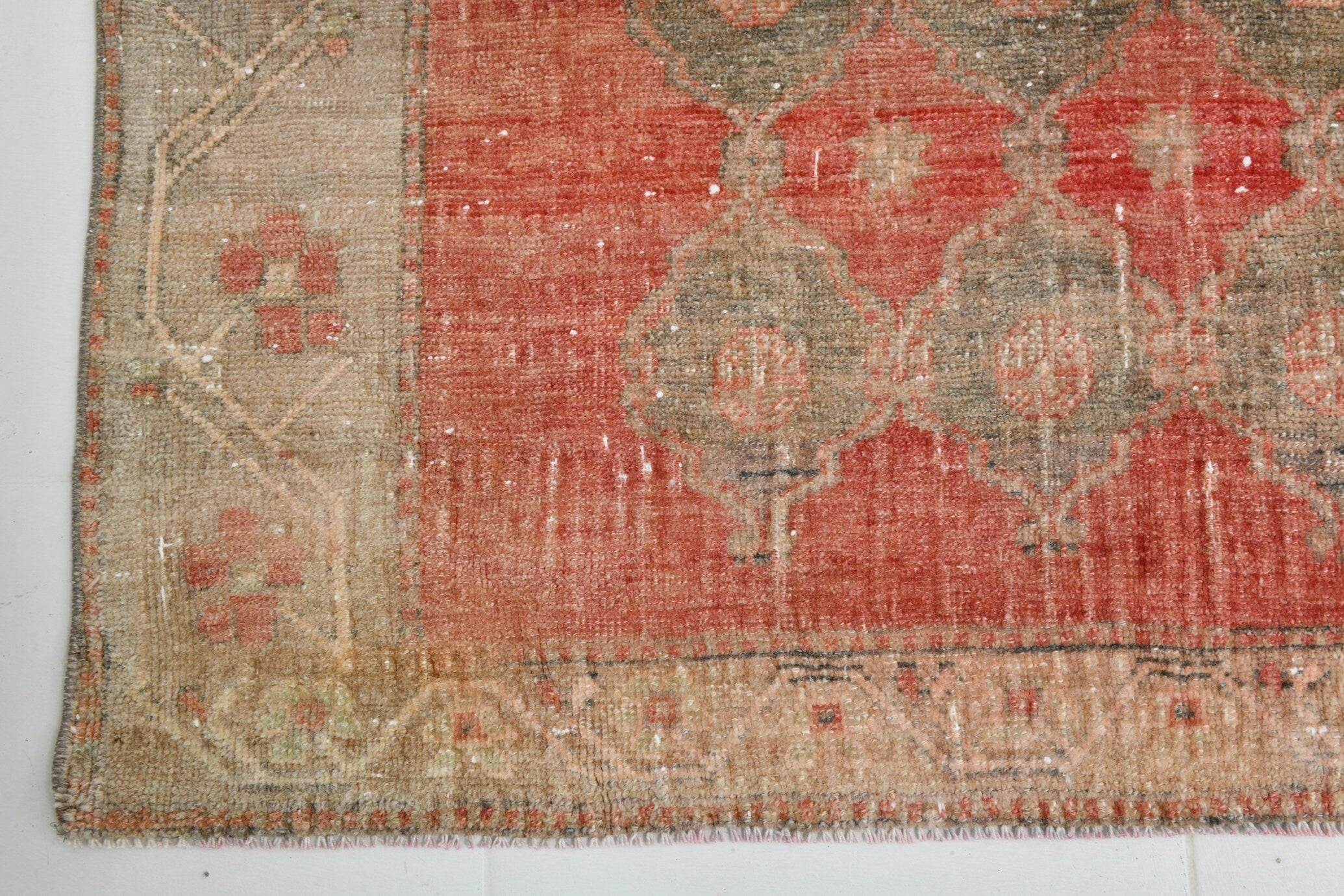 Turkish Vintage Kars Rug 11’10’ x 5’8’