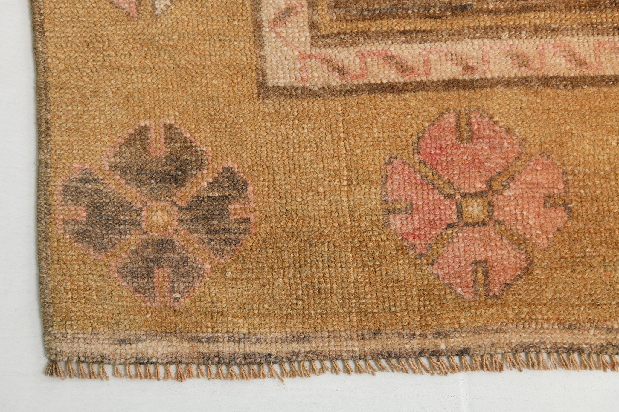 Turkish Vintage Kars Rug 13’8’ x 5’9’