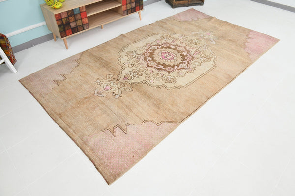 Turkish Vintage Kars Rug 9’11’ x 5’5’