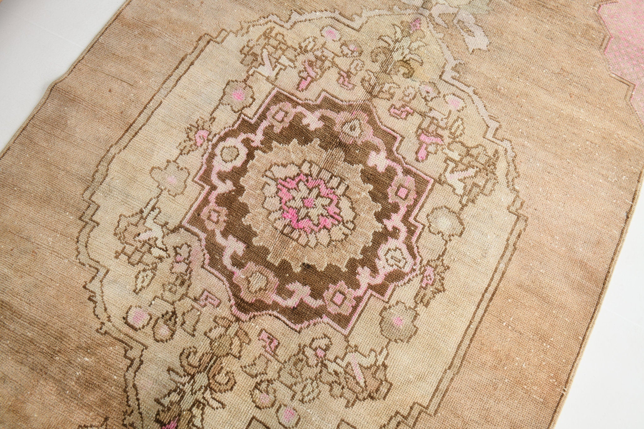 Turkish Vintage Kars Rug 9’11’ x 5’5’