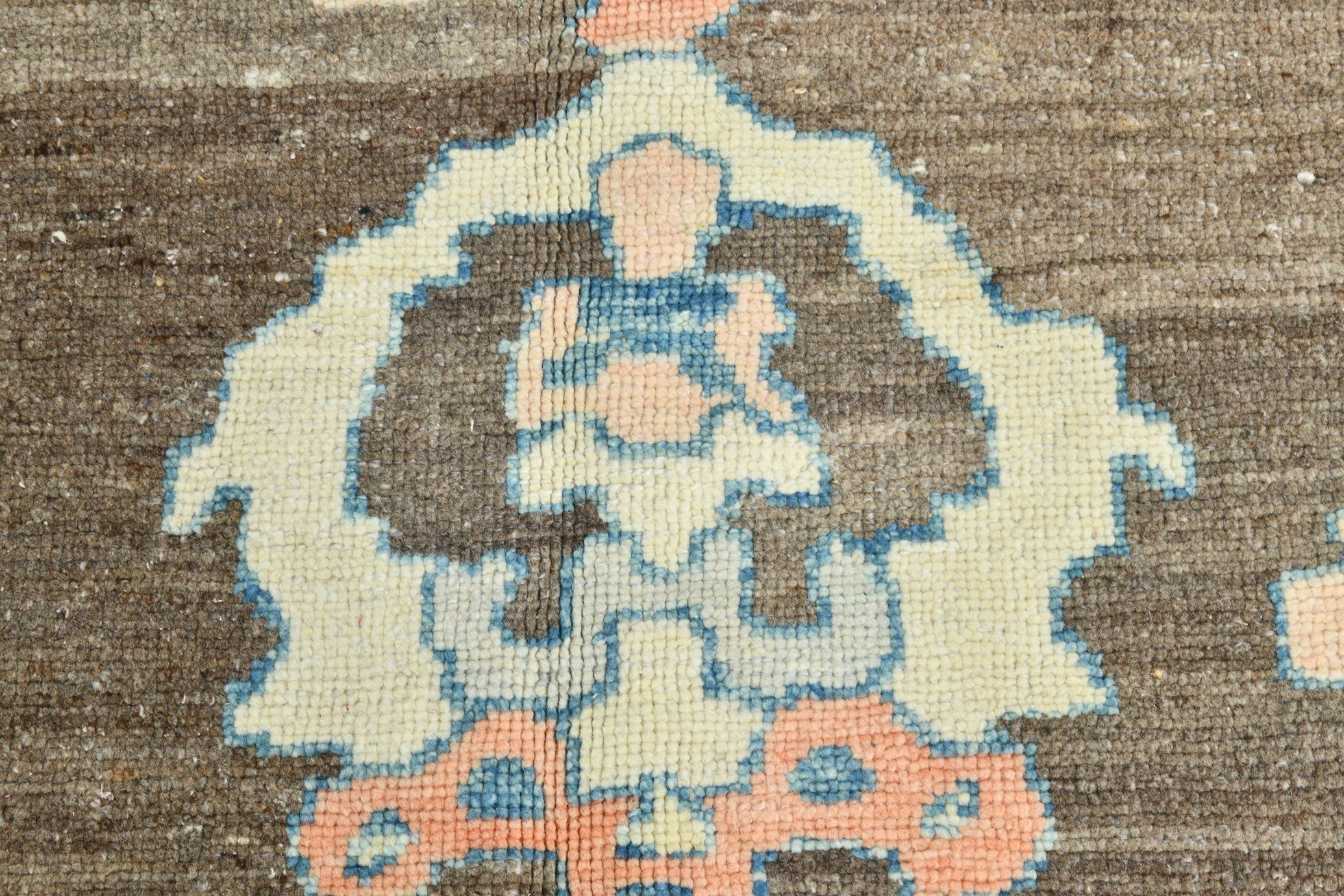Turkish Vintage Oushak Rug 12’3’’ x 10’0’’