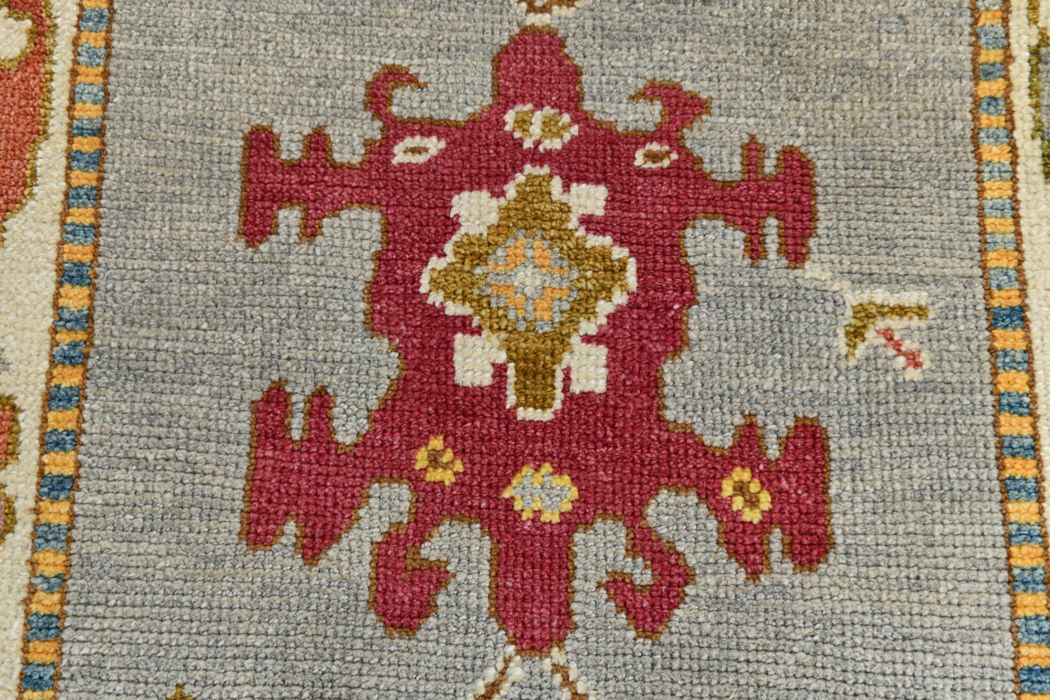 Turkish Vintage Oushak Rug 2’10’’ x 11’5’’