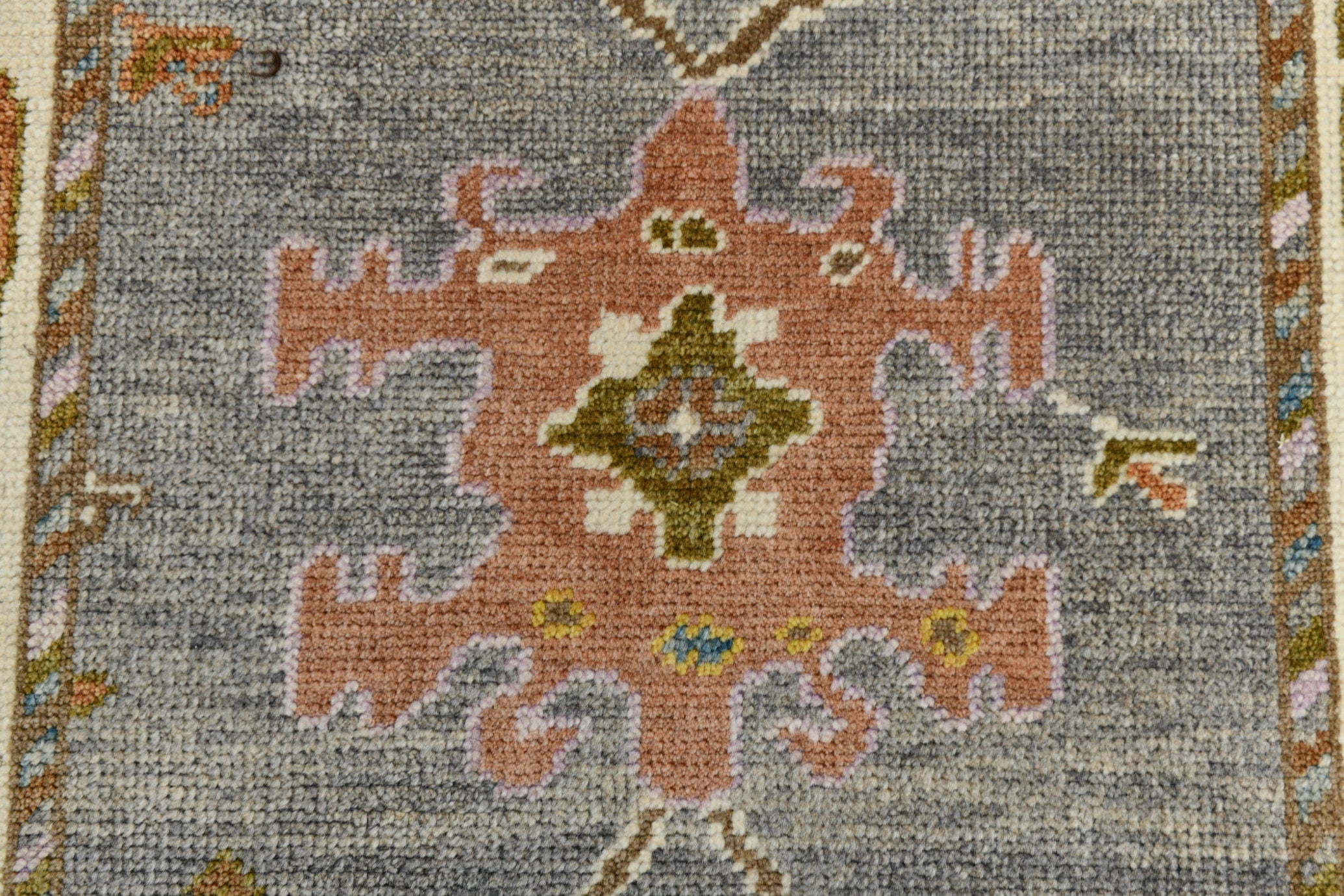 Turkish Vintage Oushak Rug 2’11’’ x 10’11’’