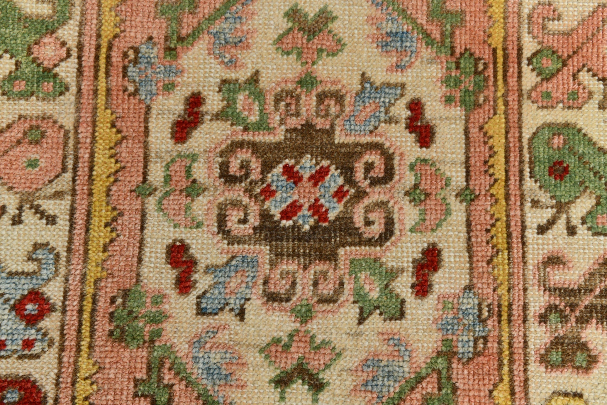 Turkish Vintage Oushak Rug 2’7’’ x 9’11’’