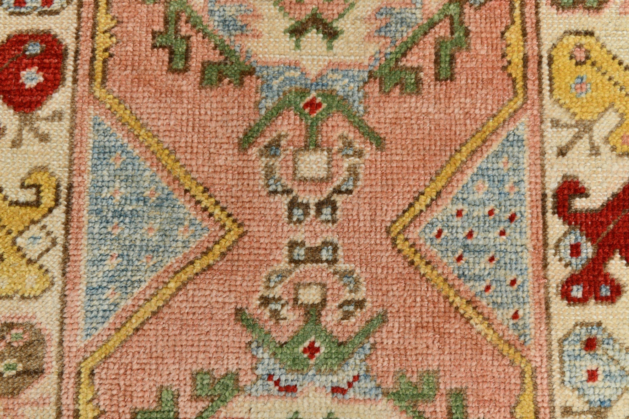 Turkish Vintage Oushak Rug 2’7’’ x 9’11’’