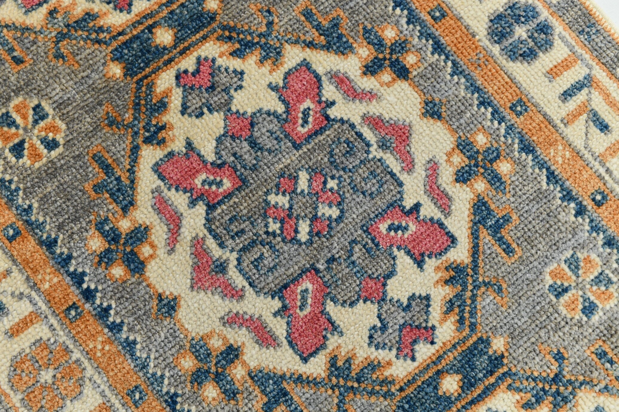 Turkish Vintage Oushak Rug 2’9’’ x 10’1’’