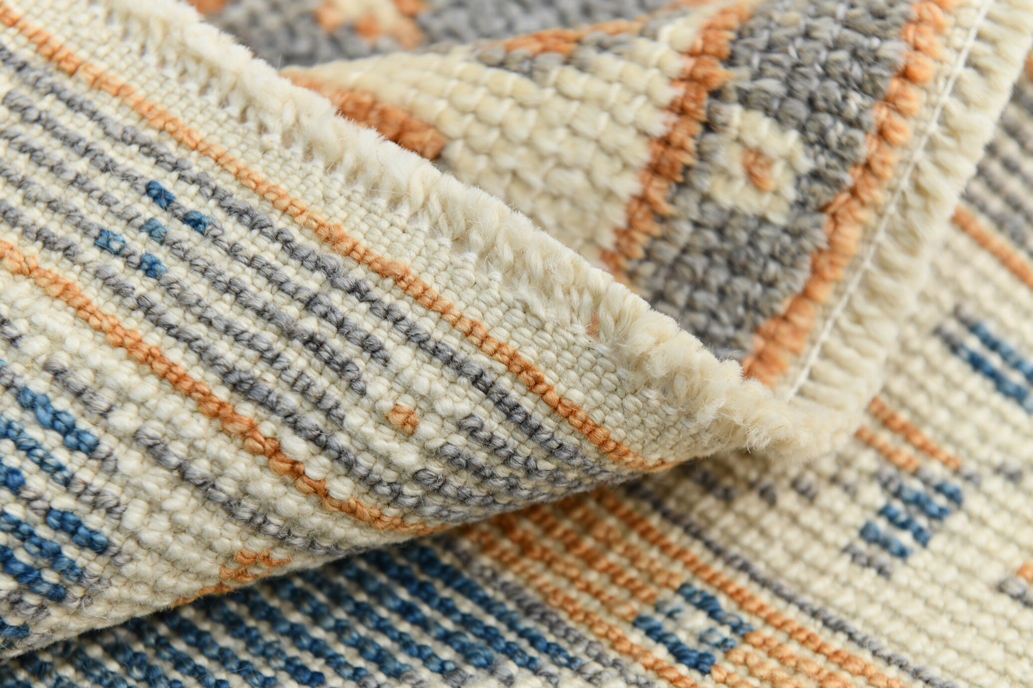 Turkish Vintage Oushak Rug 2’9’’ x 10’1’’