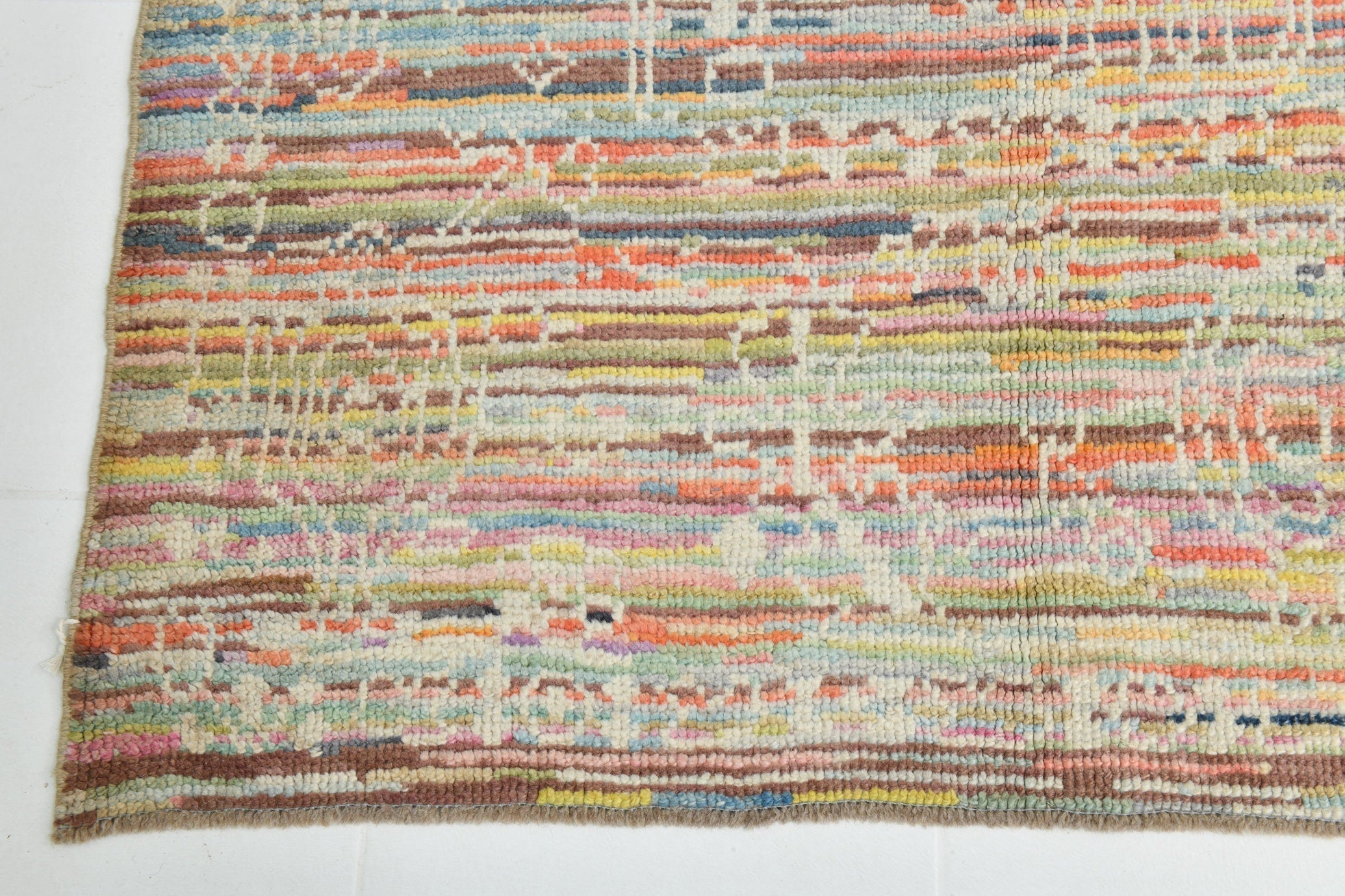 Turkish Vintage Oushak Rug 9’3’ x 12’4’