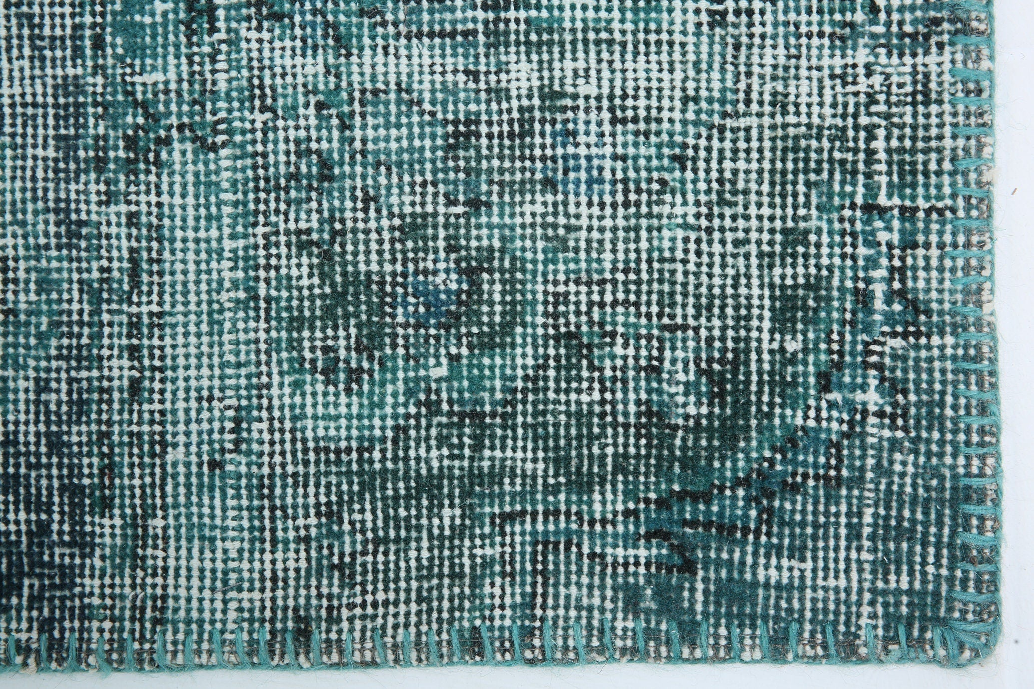 Turkish Vintage Patchwork Rug 10’1’ x 2’7’