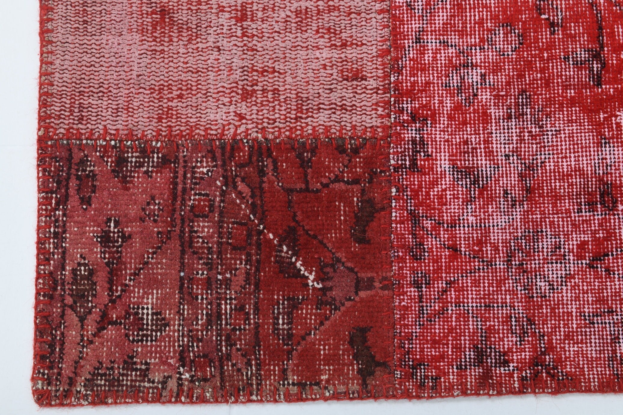 Turkish Vintage Patchwork Rug 11’5’ x 5’9’