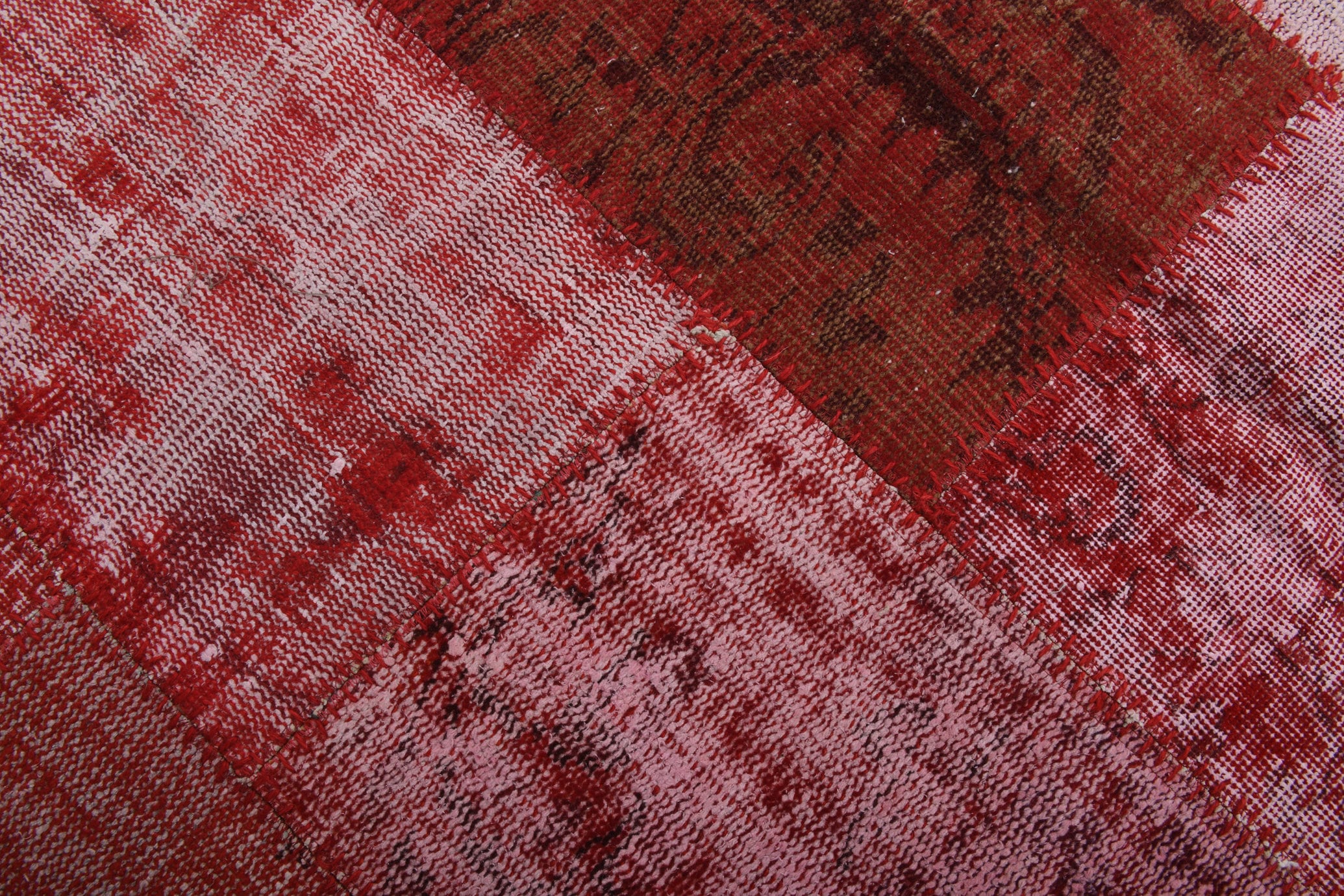 Turkish Vintage Patchwork Rug 11’5’ x 5’9’