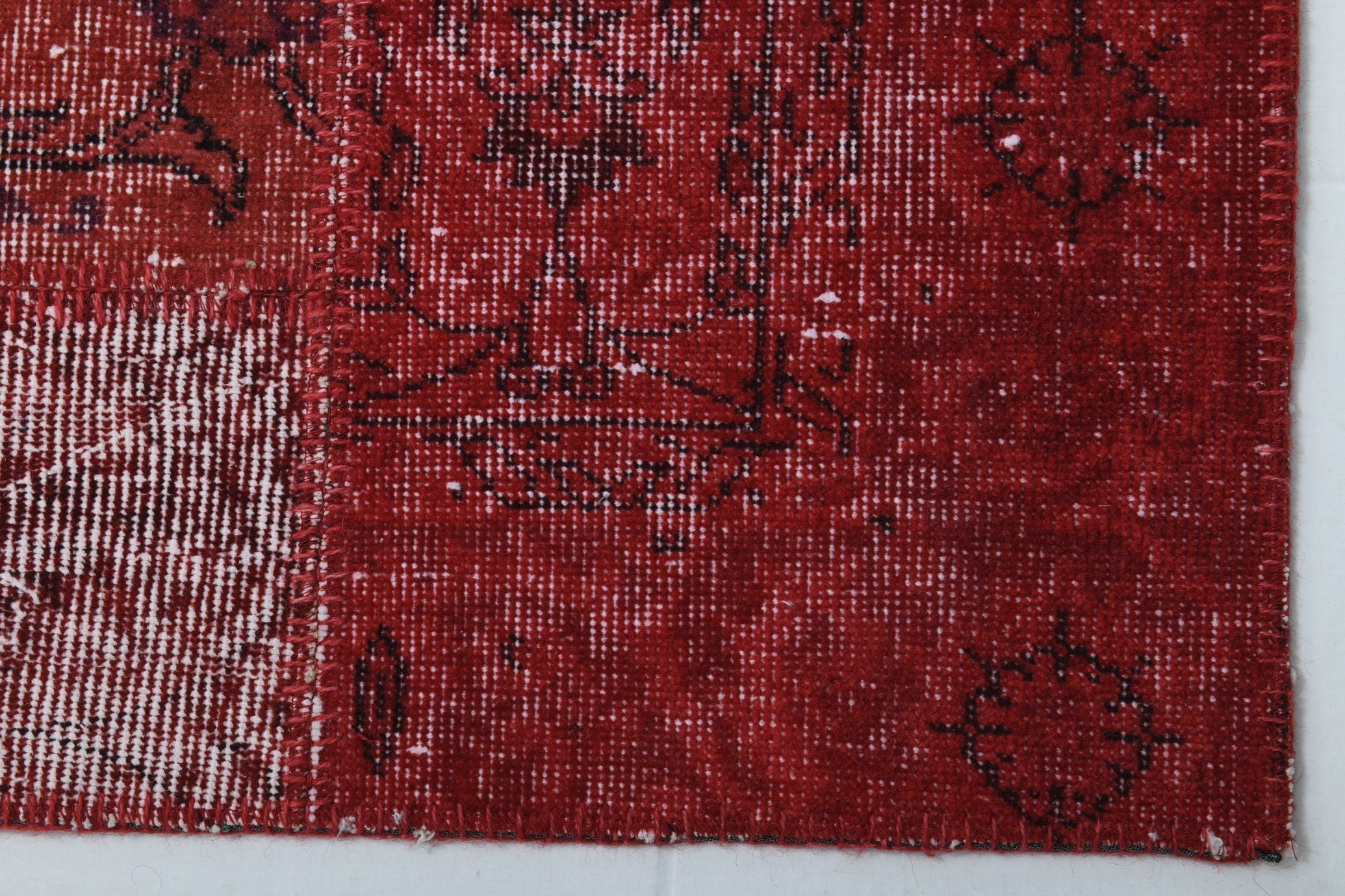 Turkish Vintage Patchwork Rug 5’7’ x 7’11’